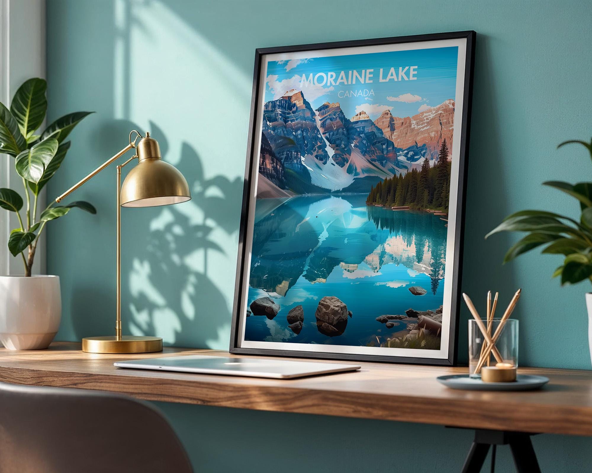 Moraine Lake Poster