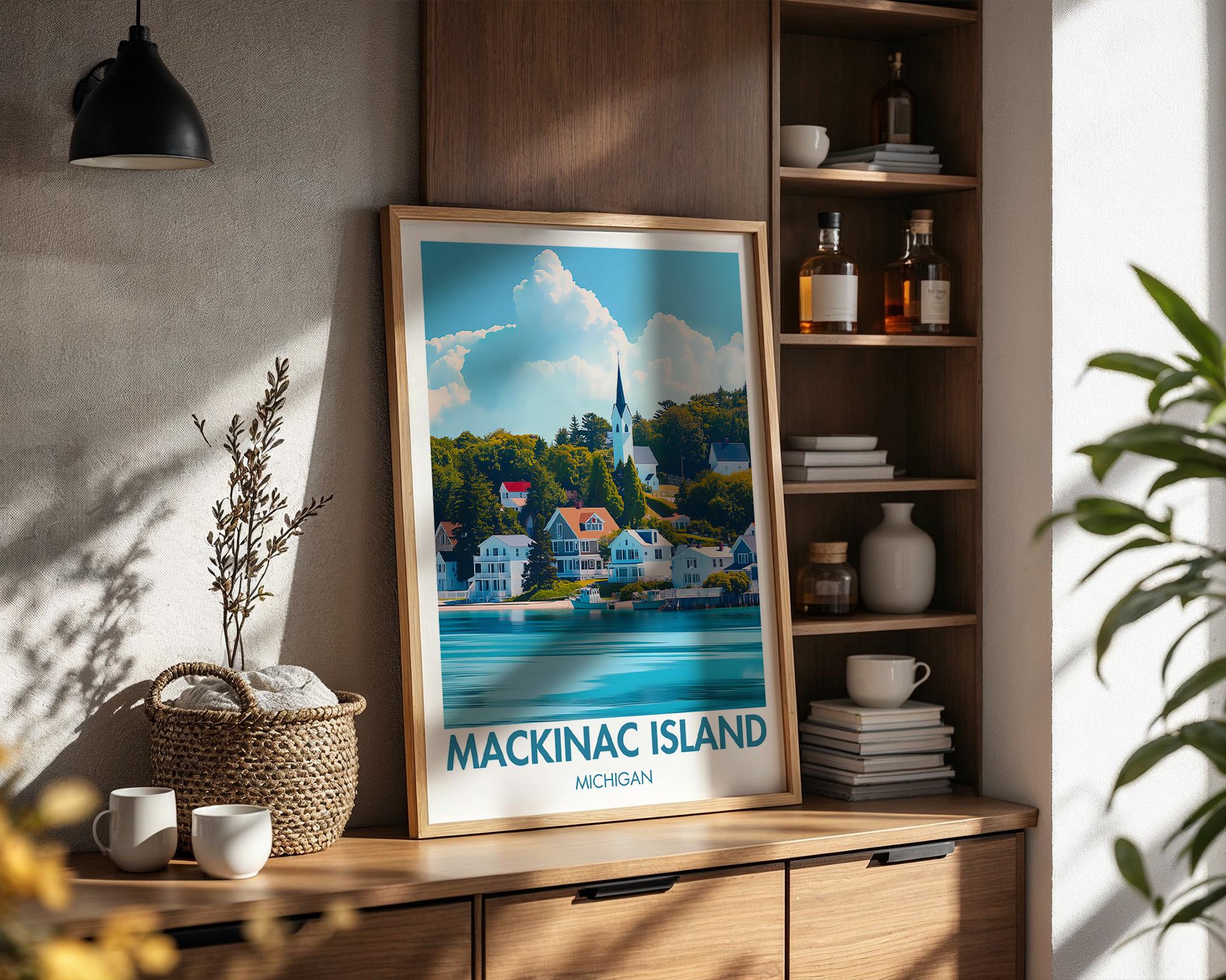Mackinac Island Poster
