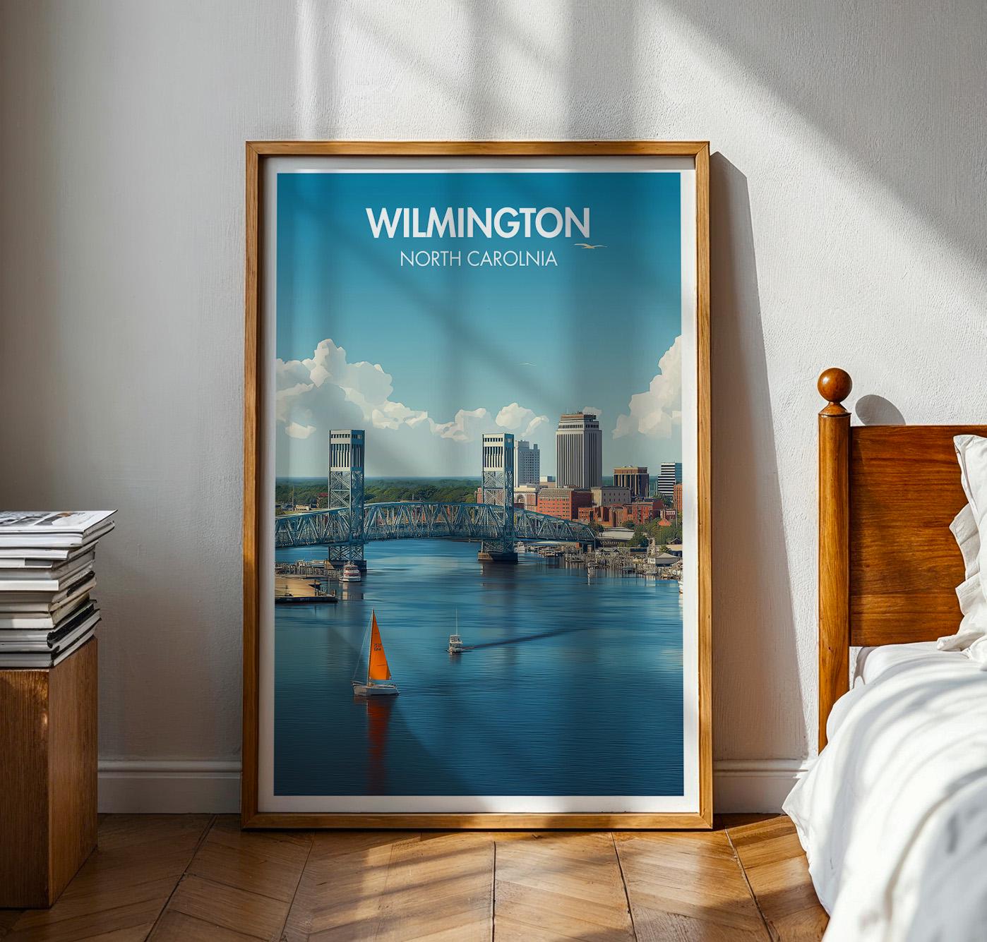 Wilmington North Carolina Poster