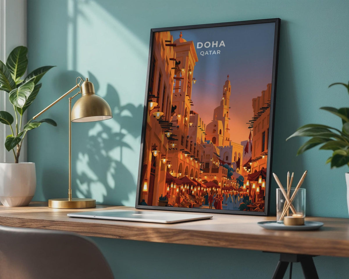 Doha Poster - WanderWall