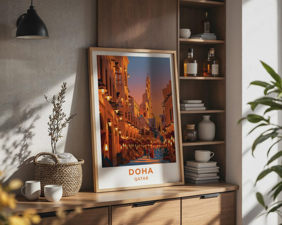 Doha Poster - WanderWall