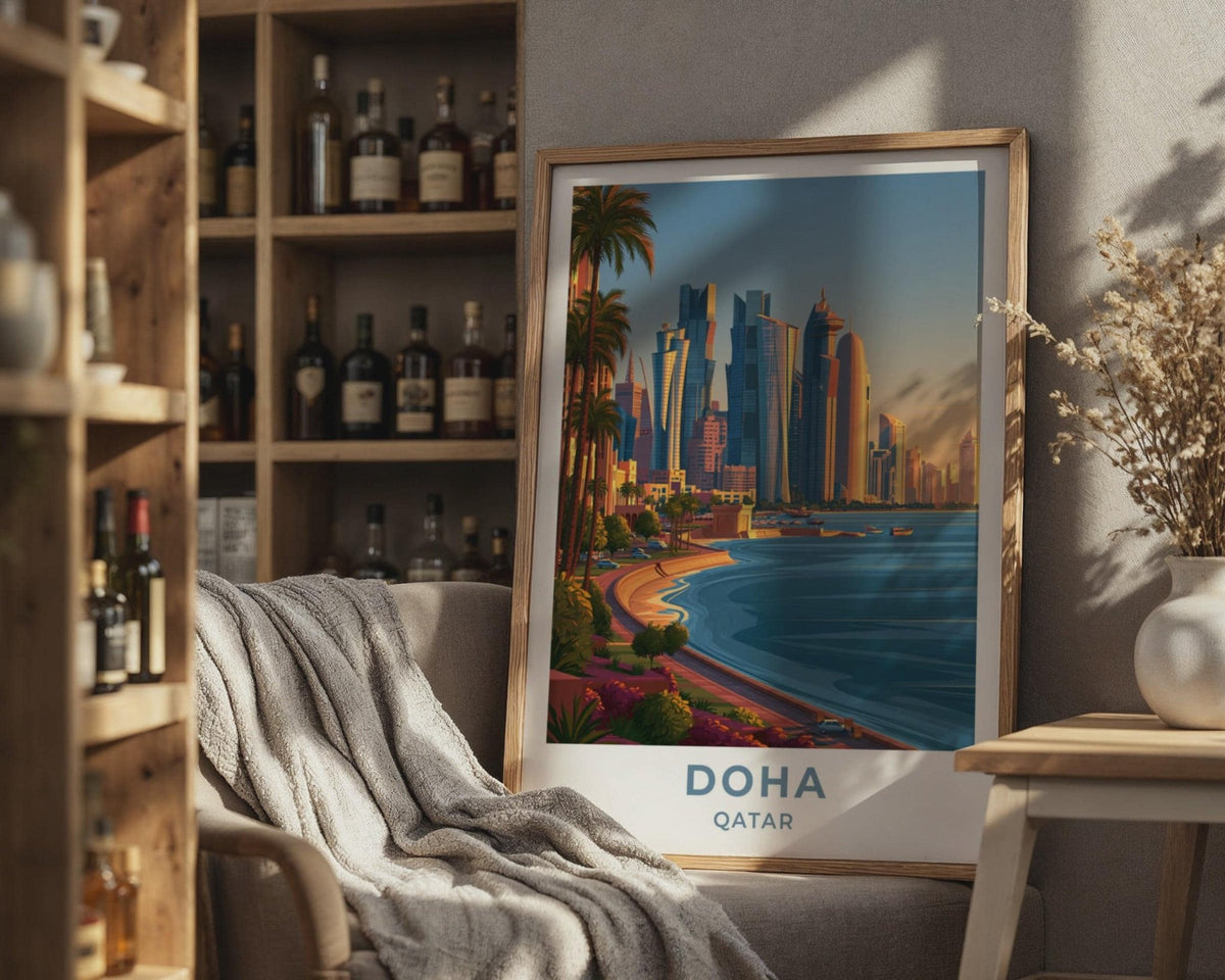 Doha Poster - WanderWall