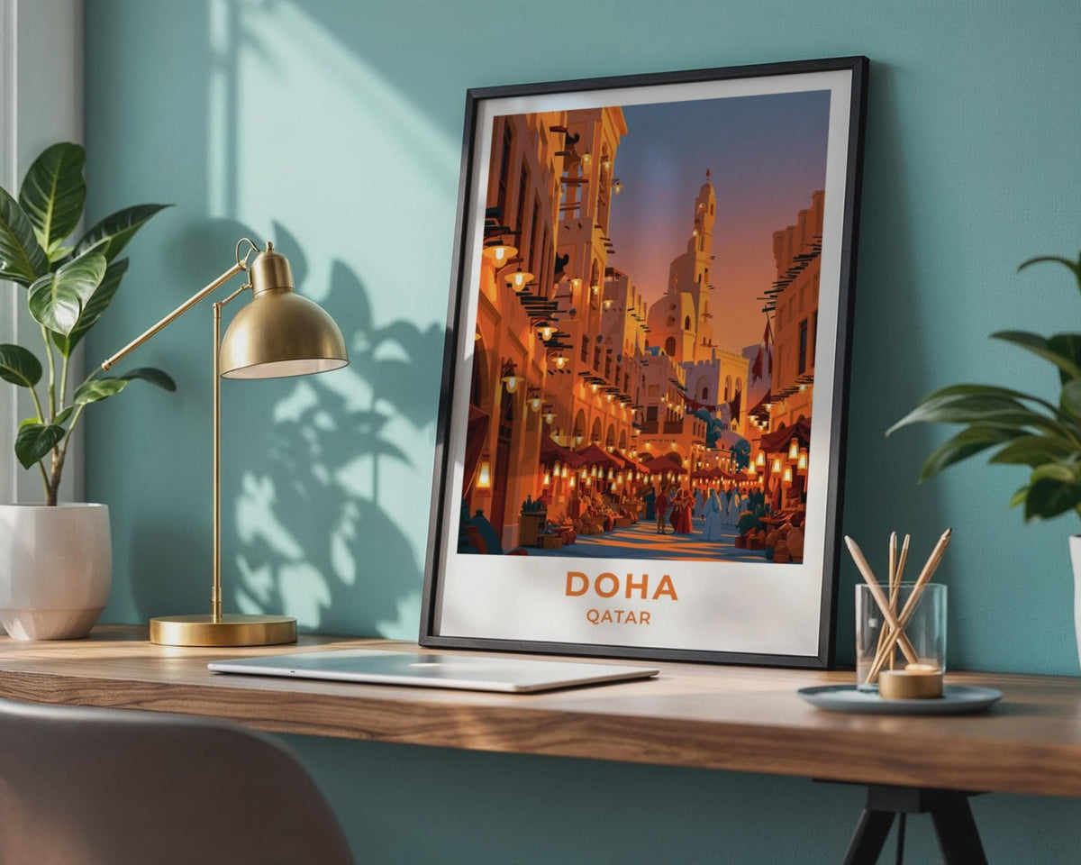 Doha Poster - WanderWall