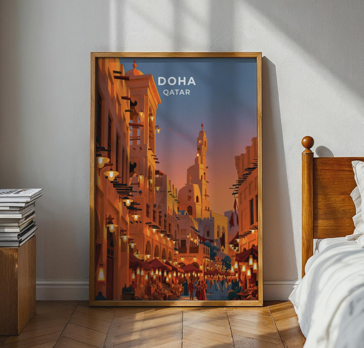 Doha Poster - WanderWall
