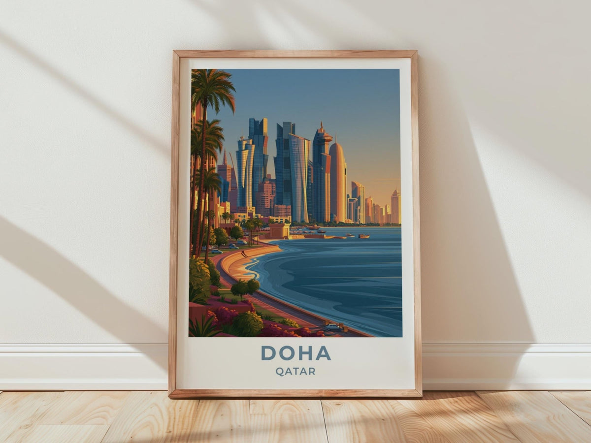 Doha Poster - WanderWall