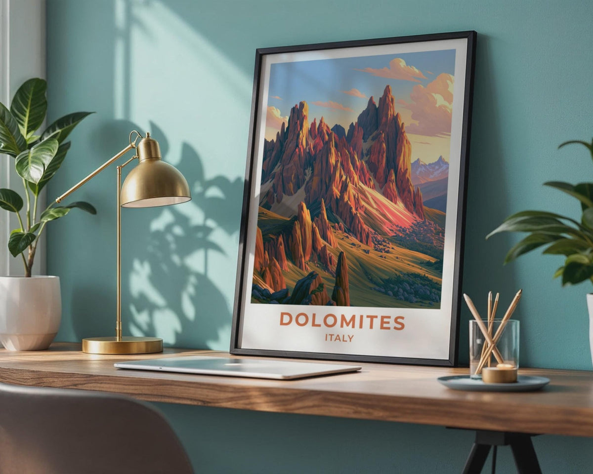 Dolomites Poster - WanderWall