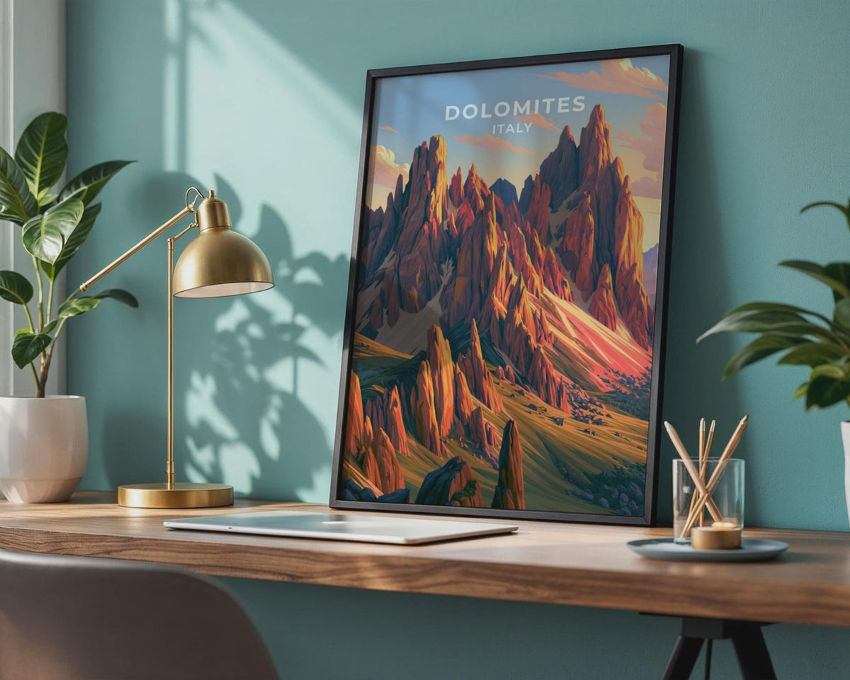 Dolomites Poster - WanderWall