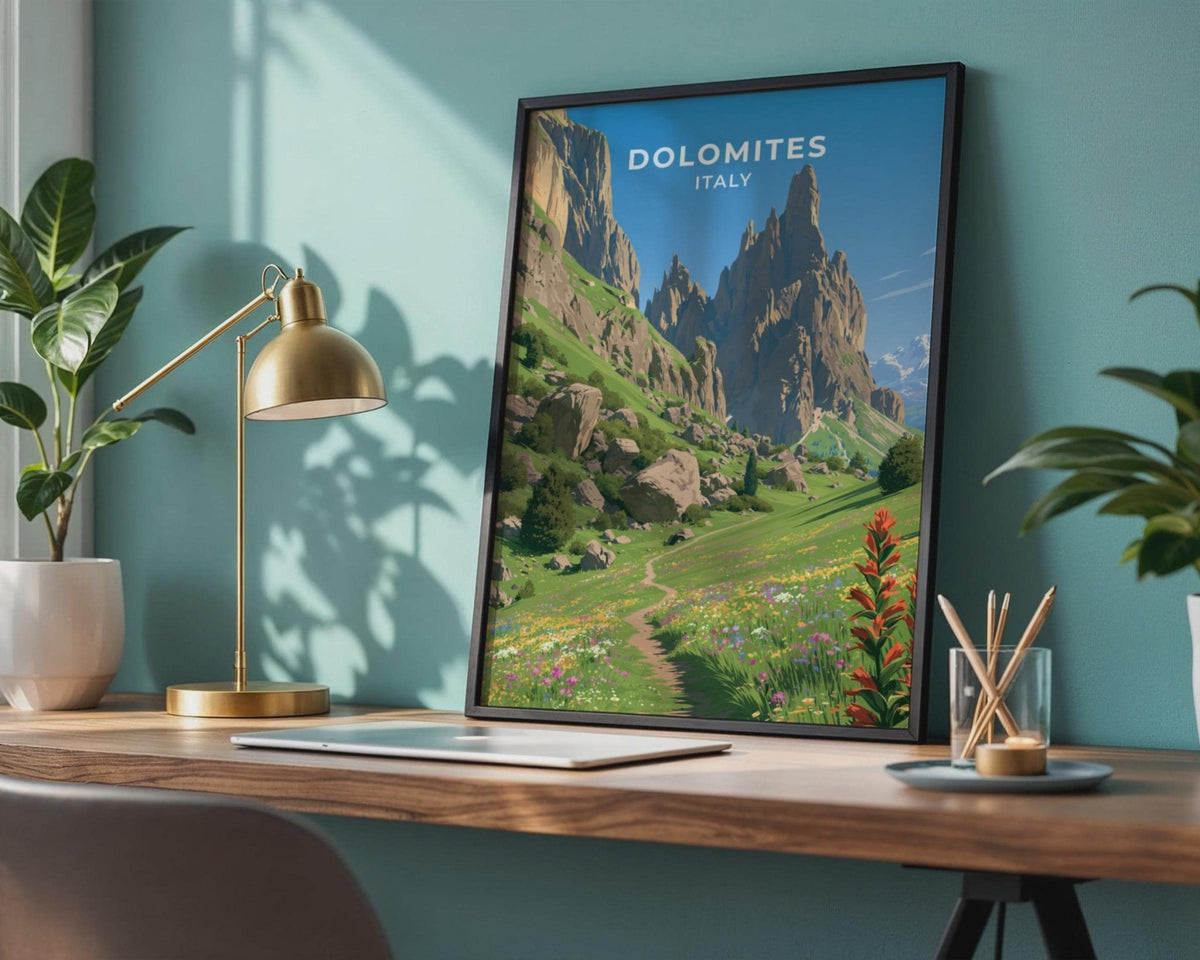 Dolomites Poster - WanderWall