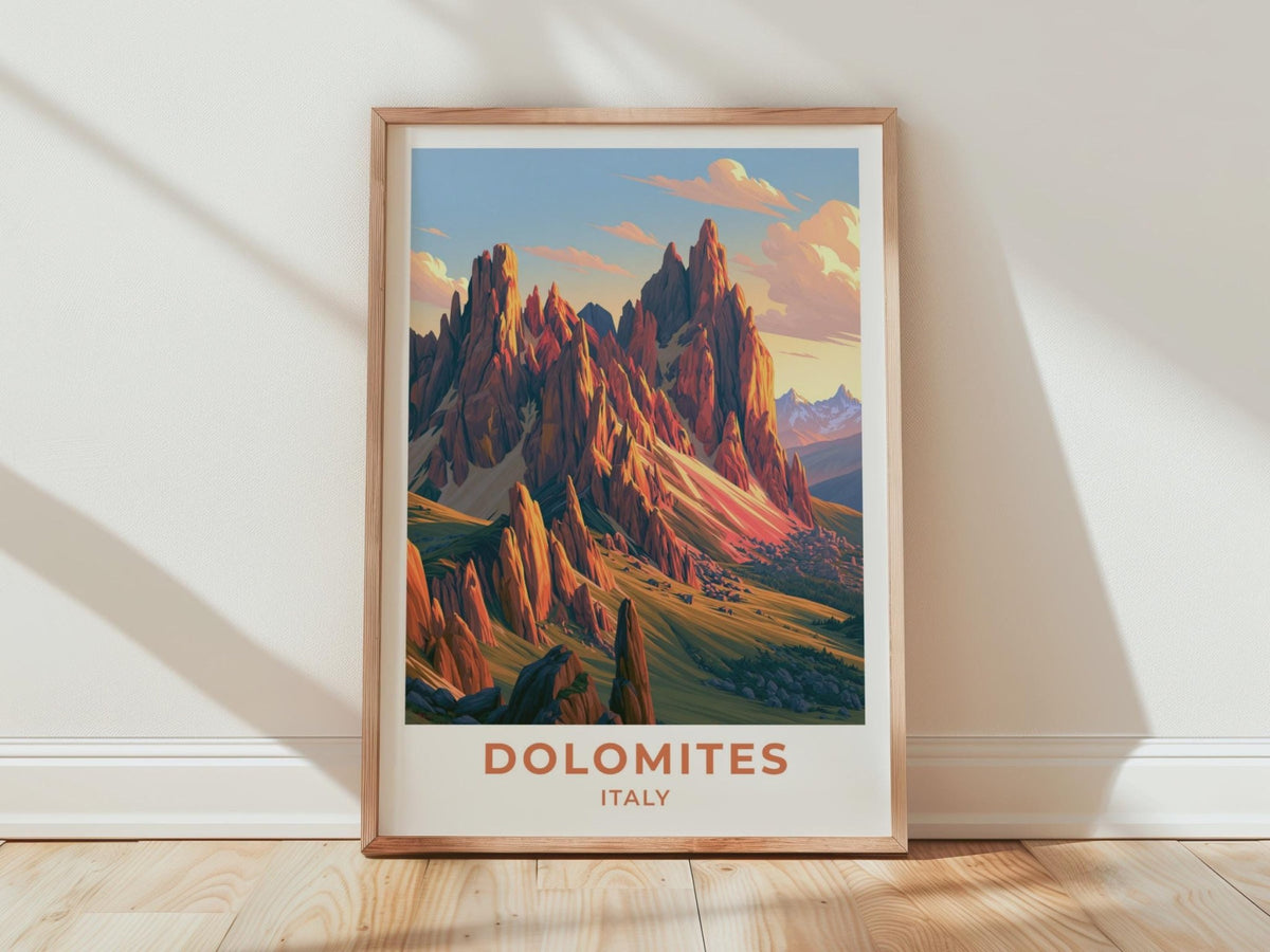Dolomites Poster - WanderWall