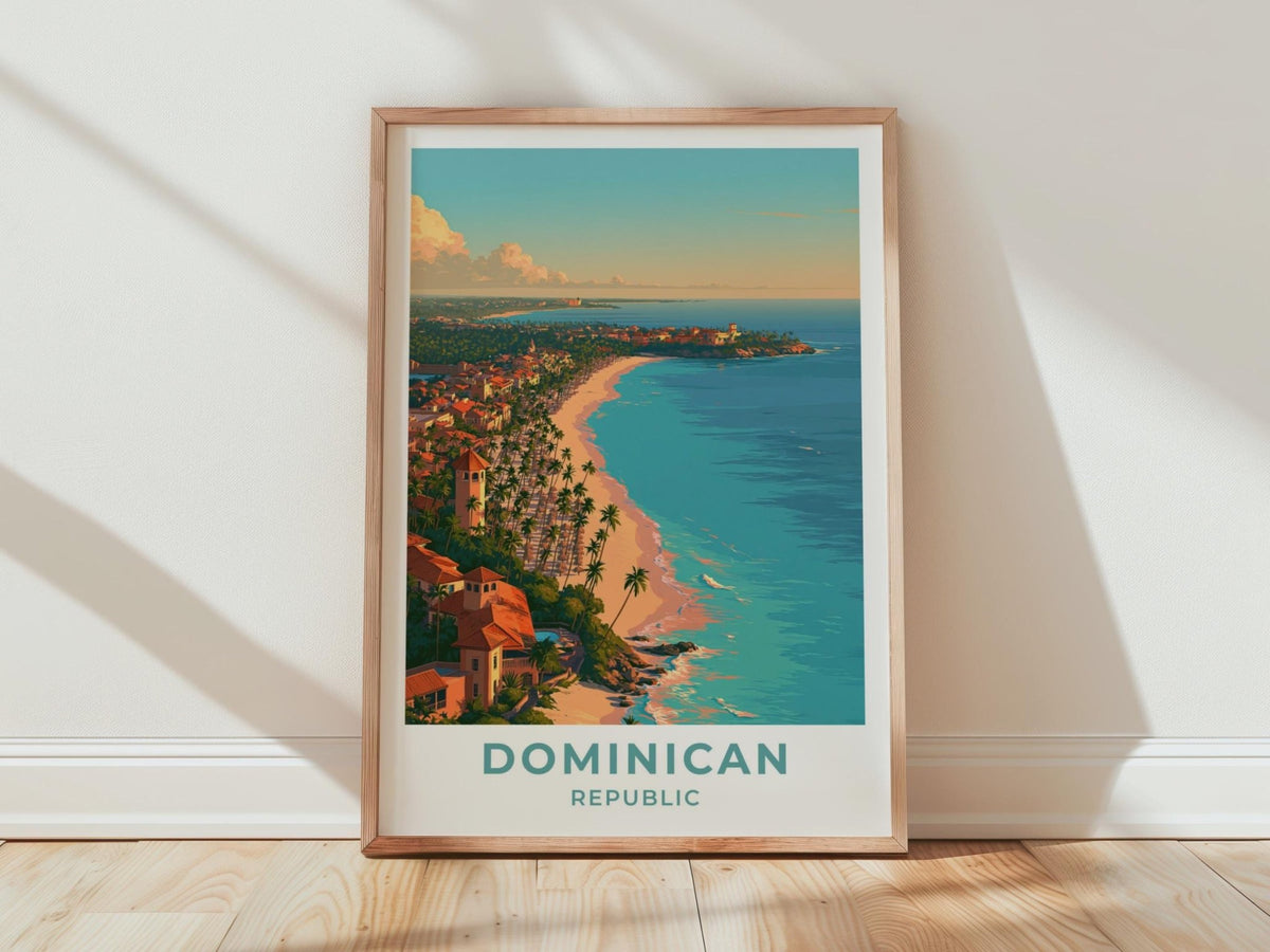Dominican Republic Poster - WanderWall
