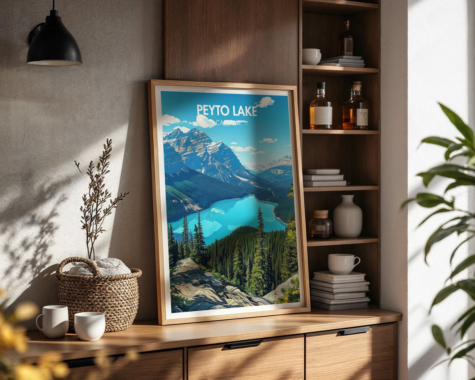 Peyto Lake Poster