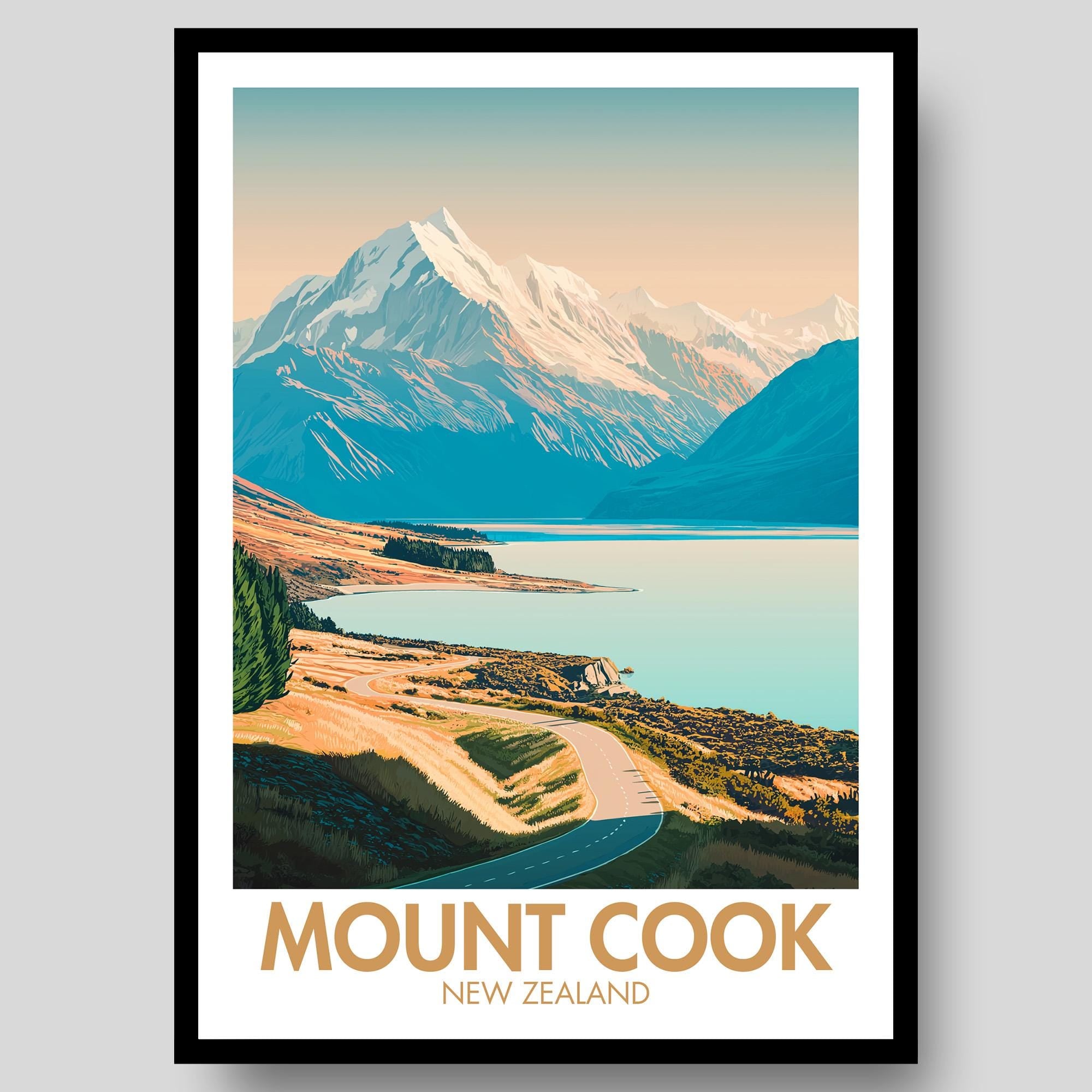Mount Cook Poster