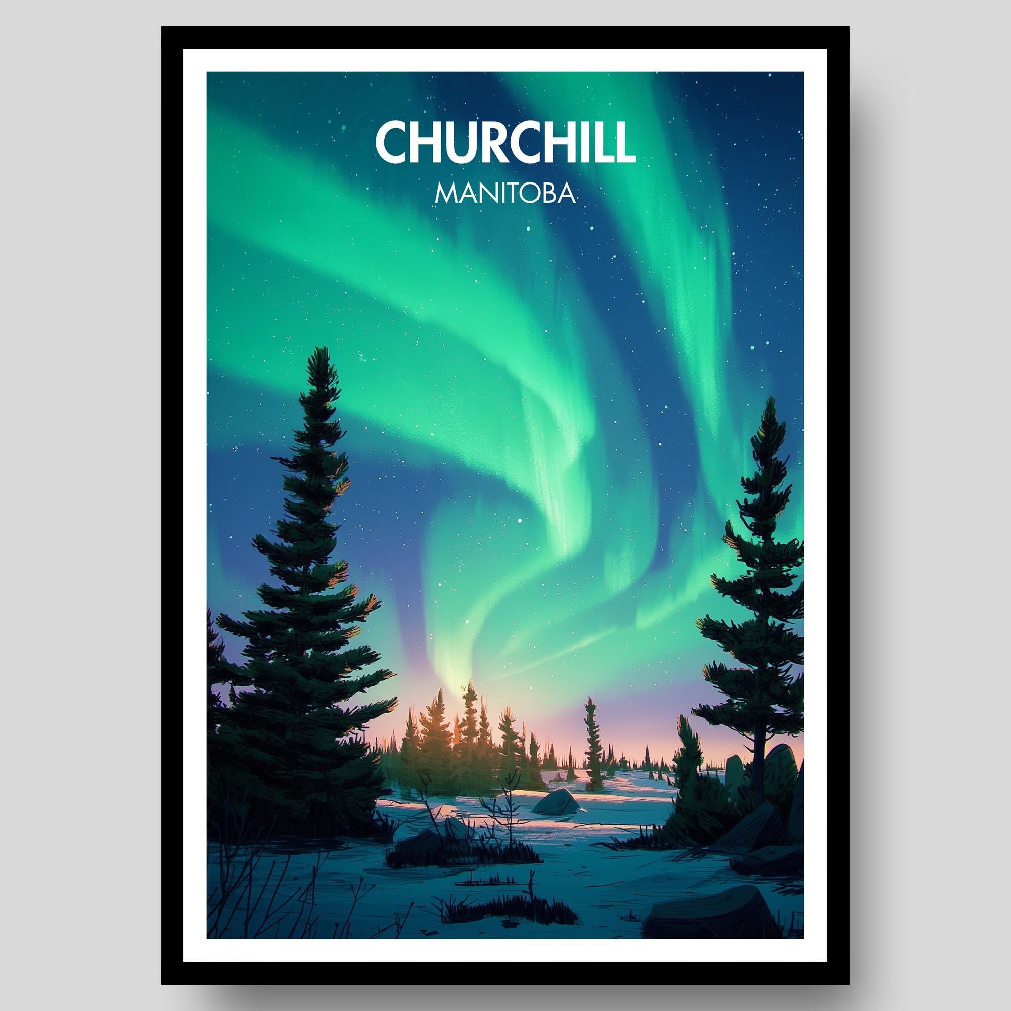 Churchill Poster