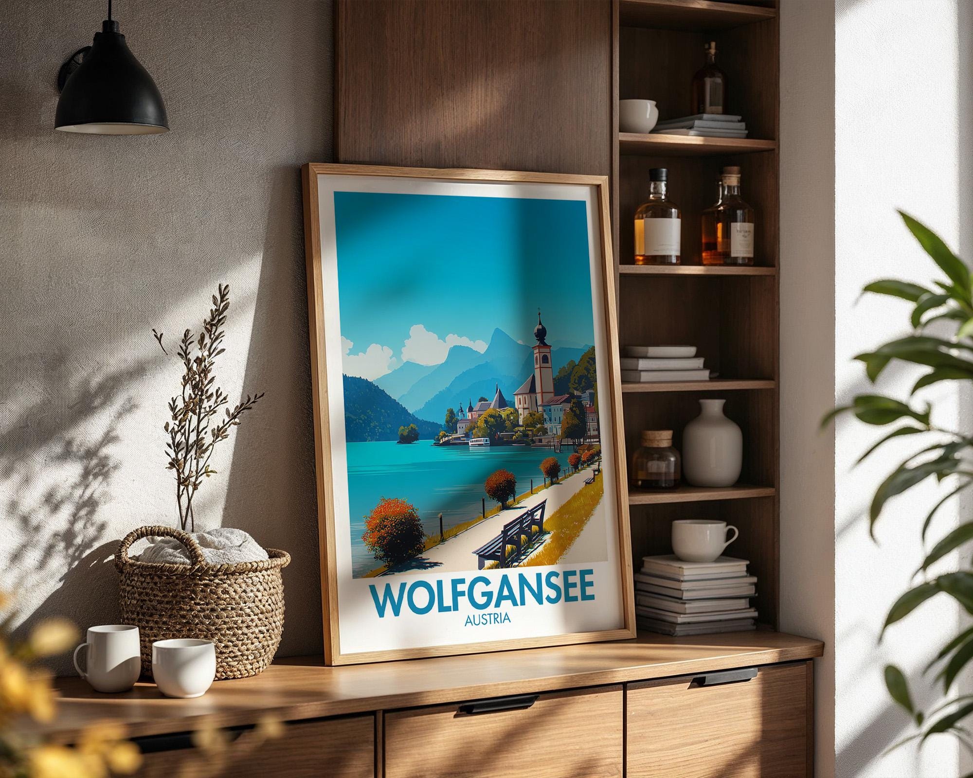 Wolfgangsee Poster