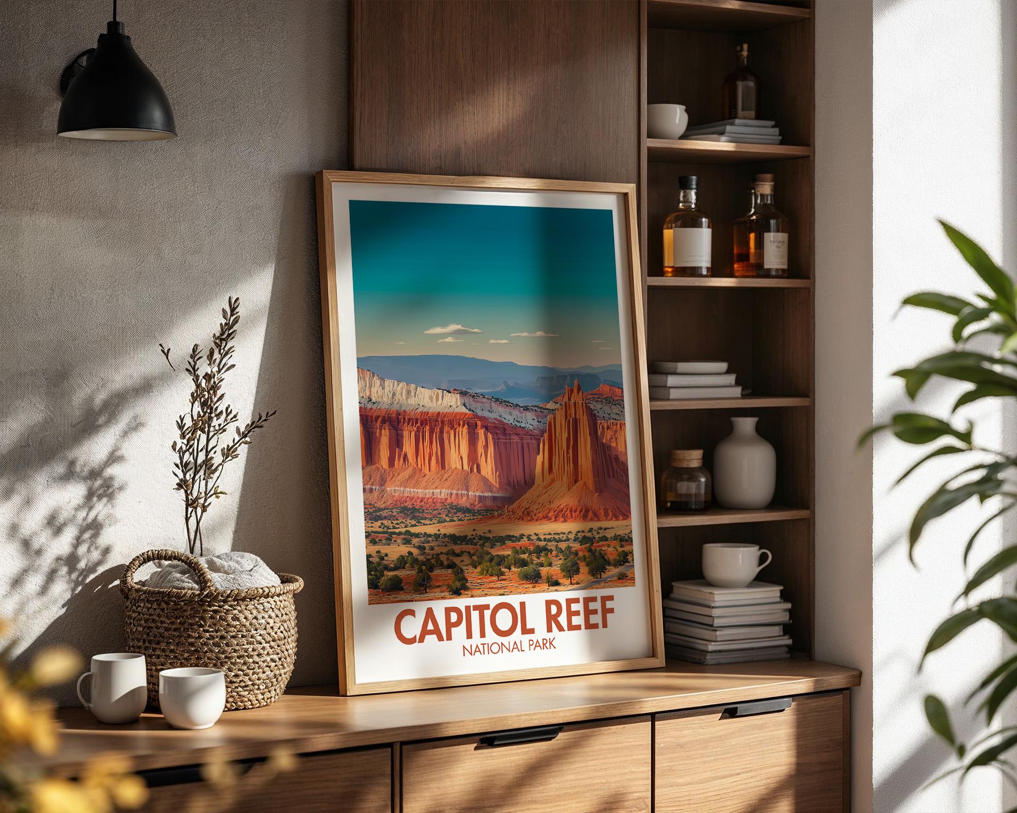 Capitol Reef National Park Poster