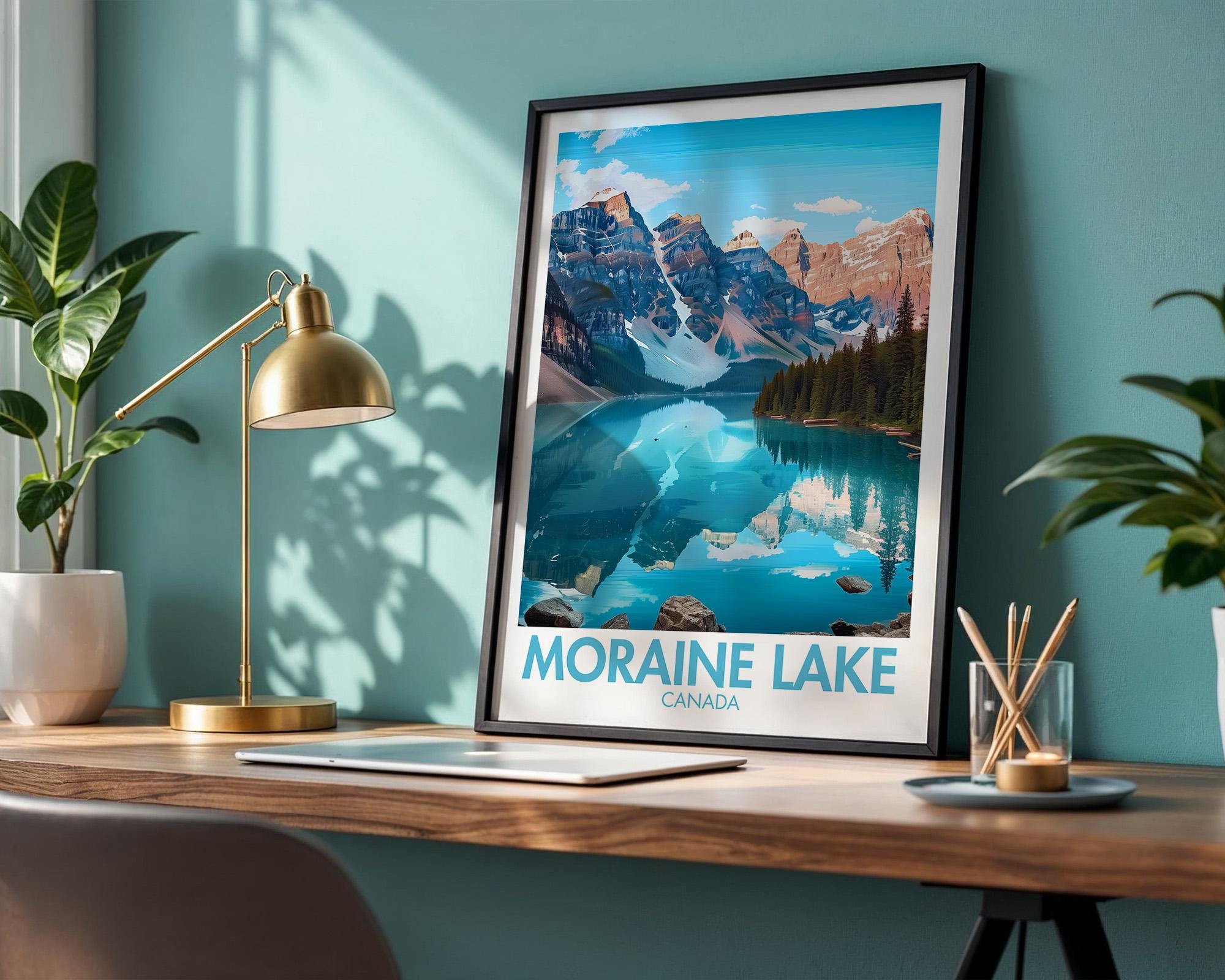 Moraine Lake Poster