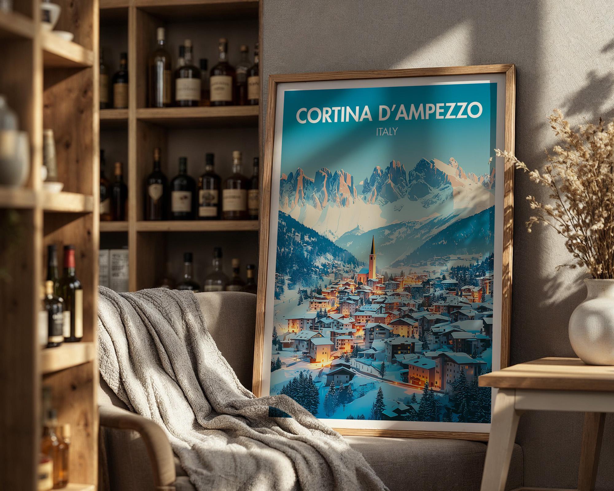 Cortina d’Ampezzo Poster