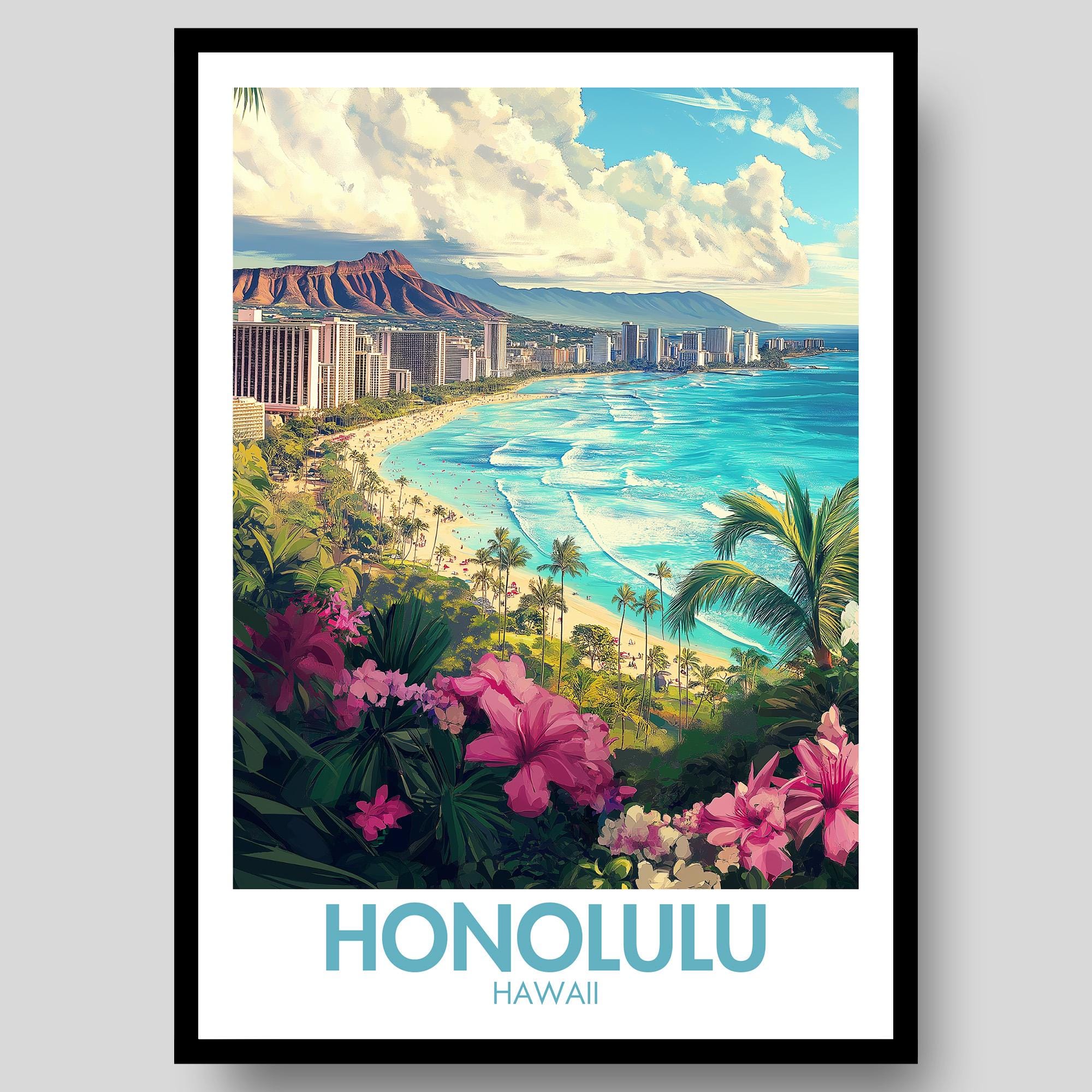 Honolulu Poster