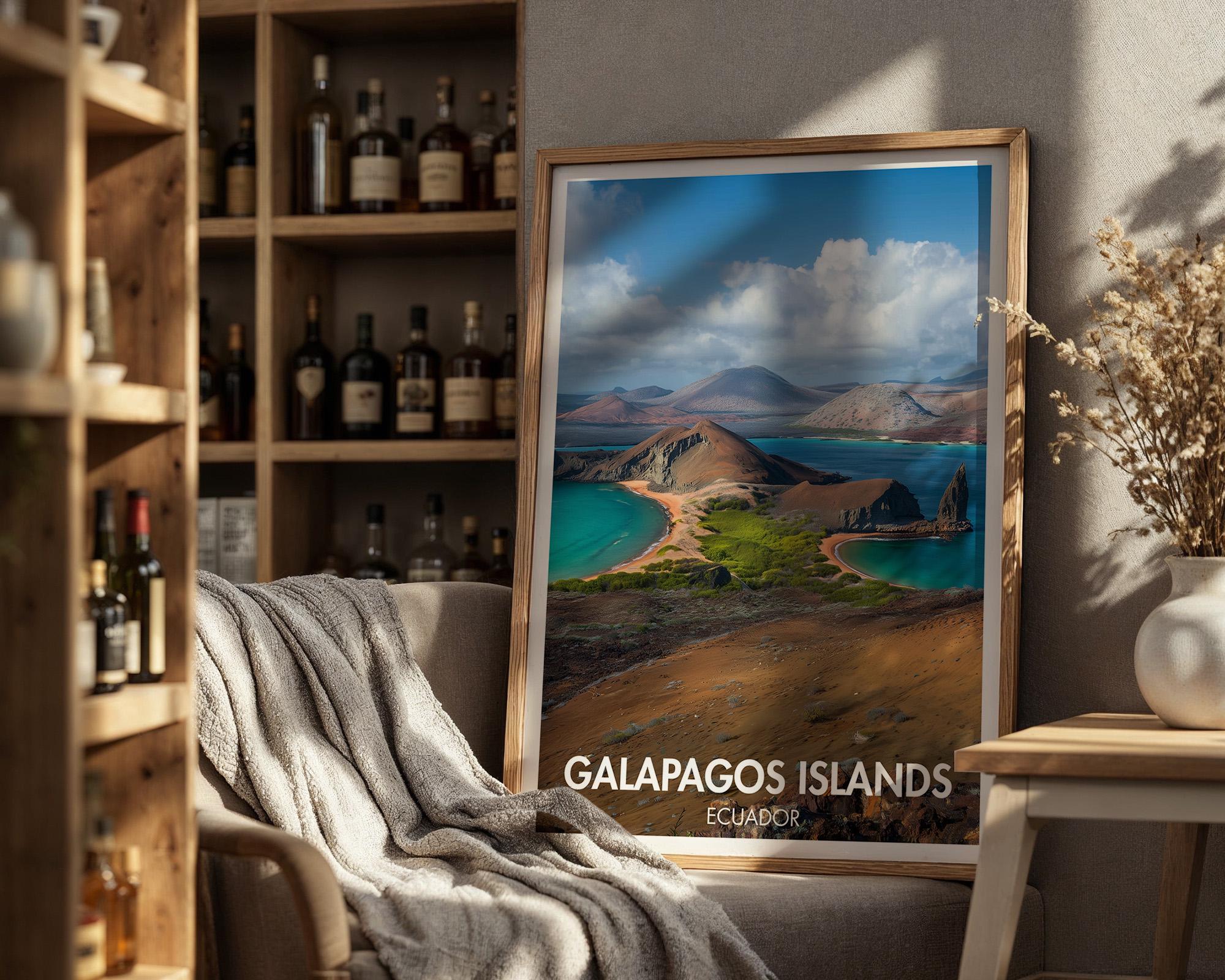 Gal��pagos Islands Poster