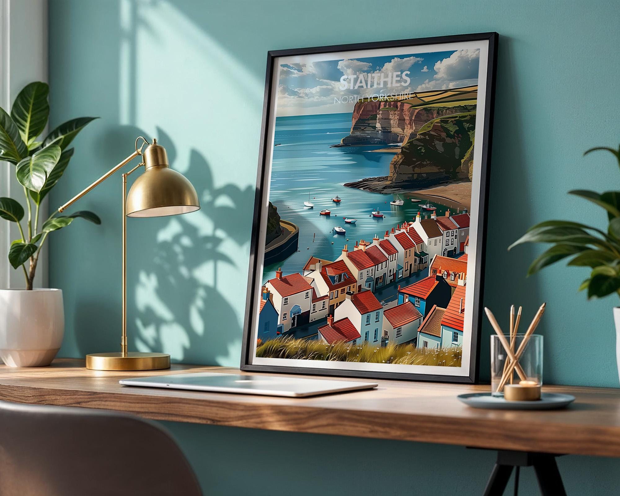 Staithes Poster
