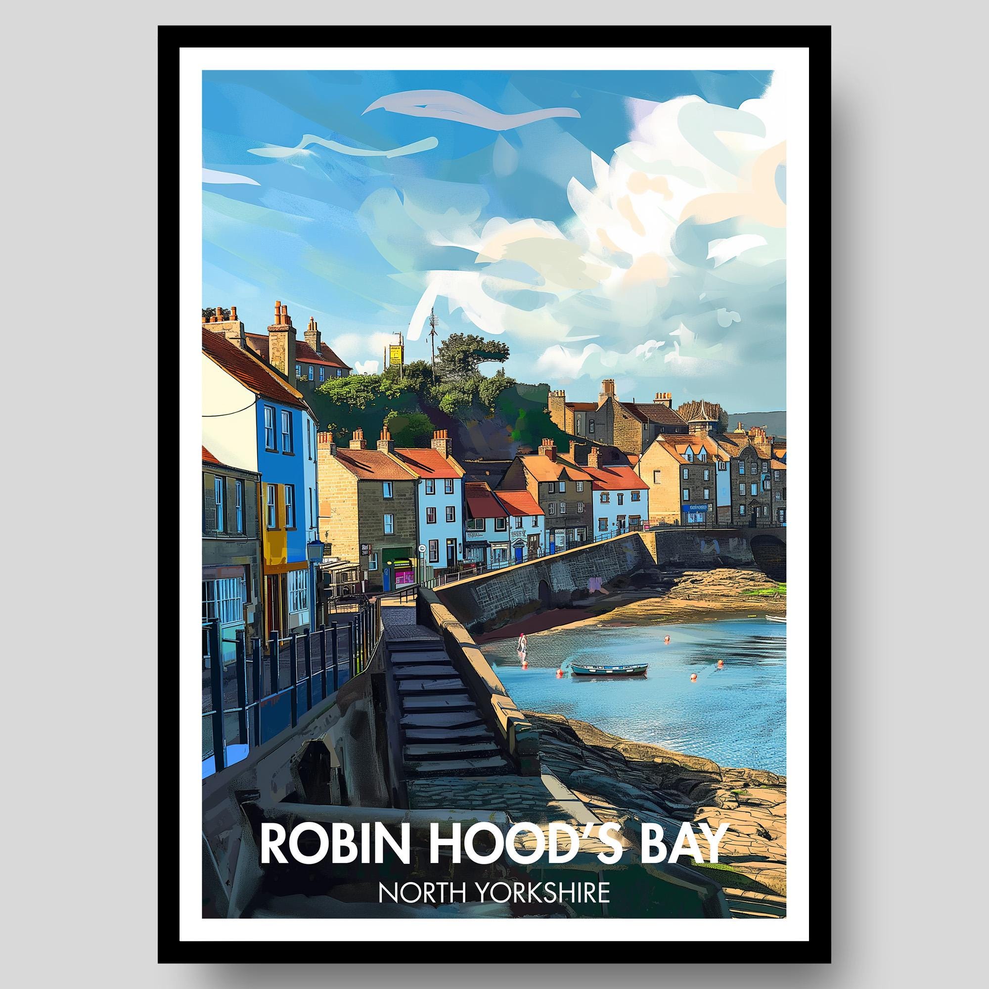 Robin Hood's Bay Poster