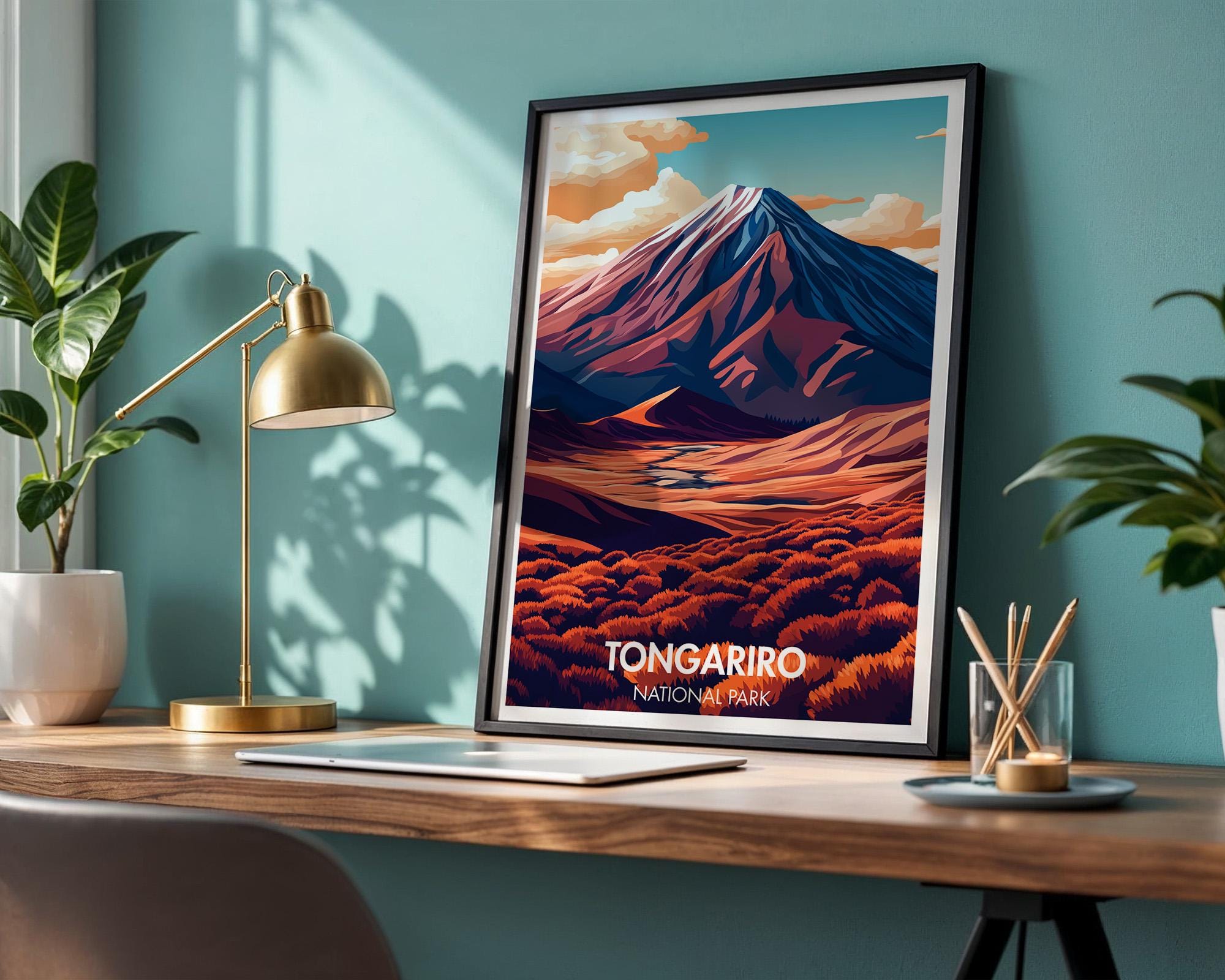 Tongariro National Park Poster