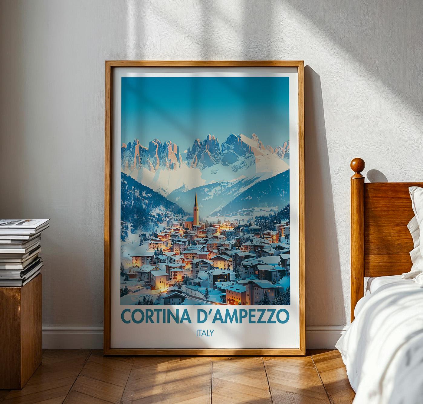 Cortina d’Ampezzo Poster