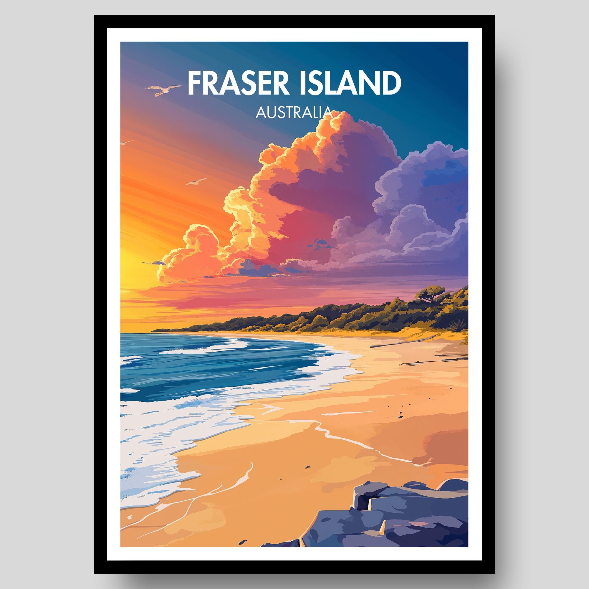 Fraser Island Poster