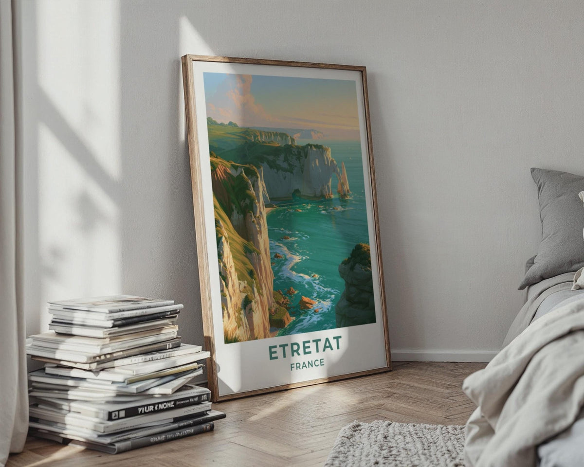 Etretat Poster - WanderWall