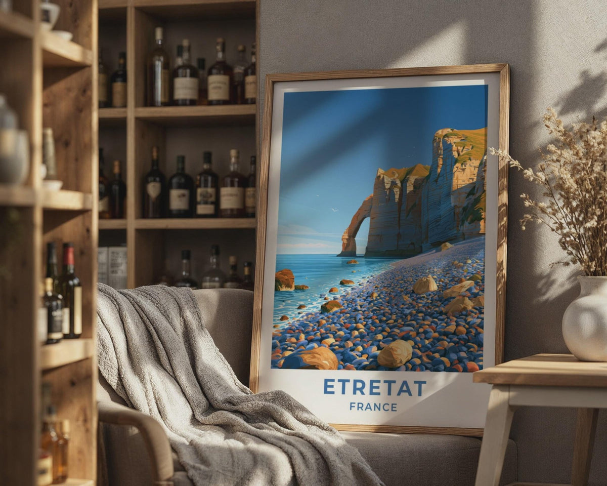 Etretat Poster - WanderWall