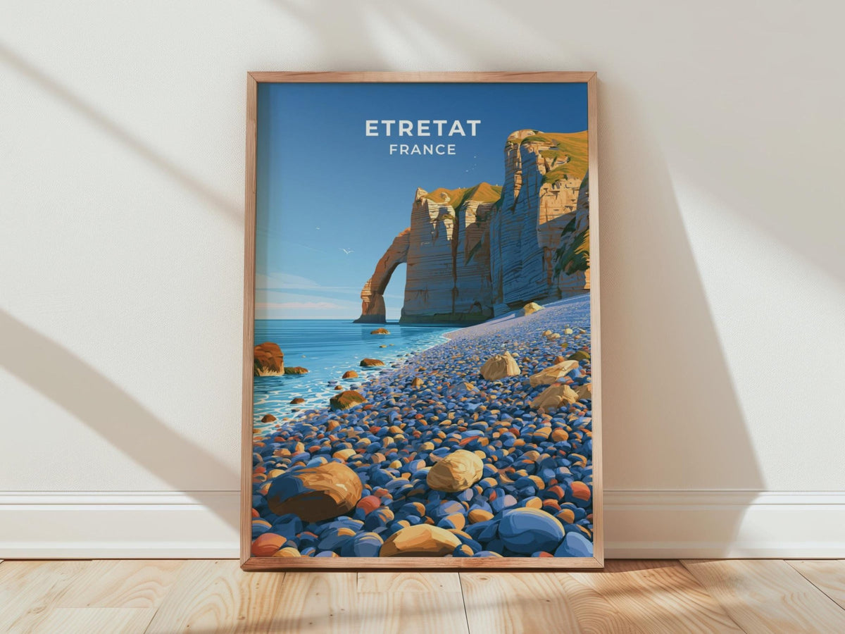 Etretat Poster - WanderWall