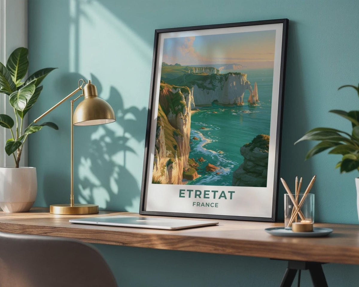 Etretat Poster - WanderWall