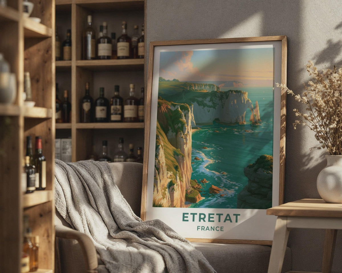 Etretat Poster - WanderWall