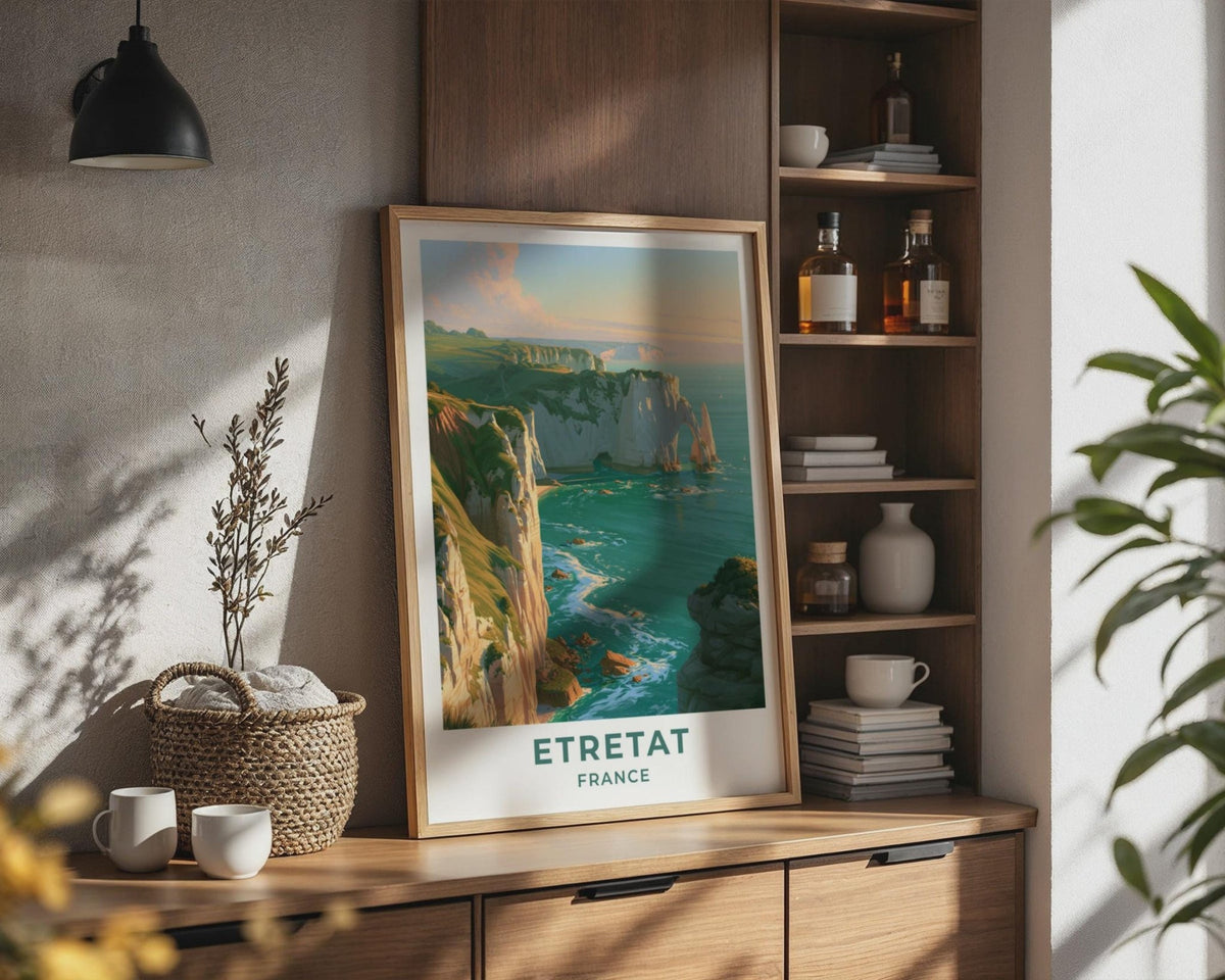 Etretat Poster - WanderWall
