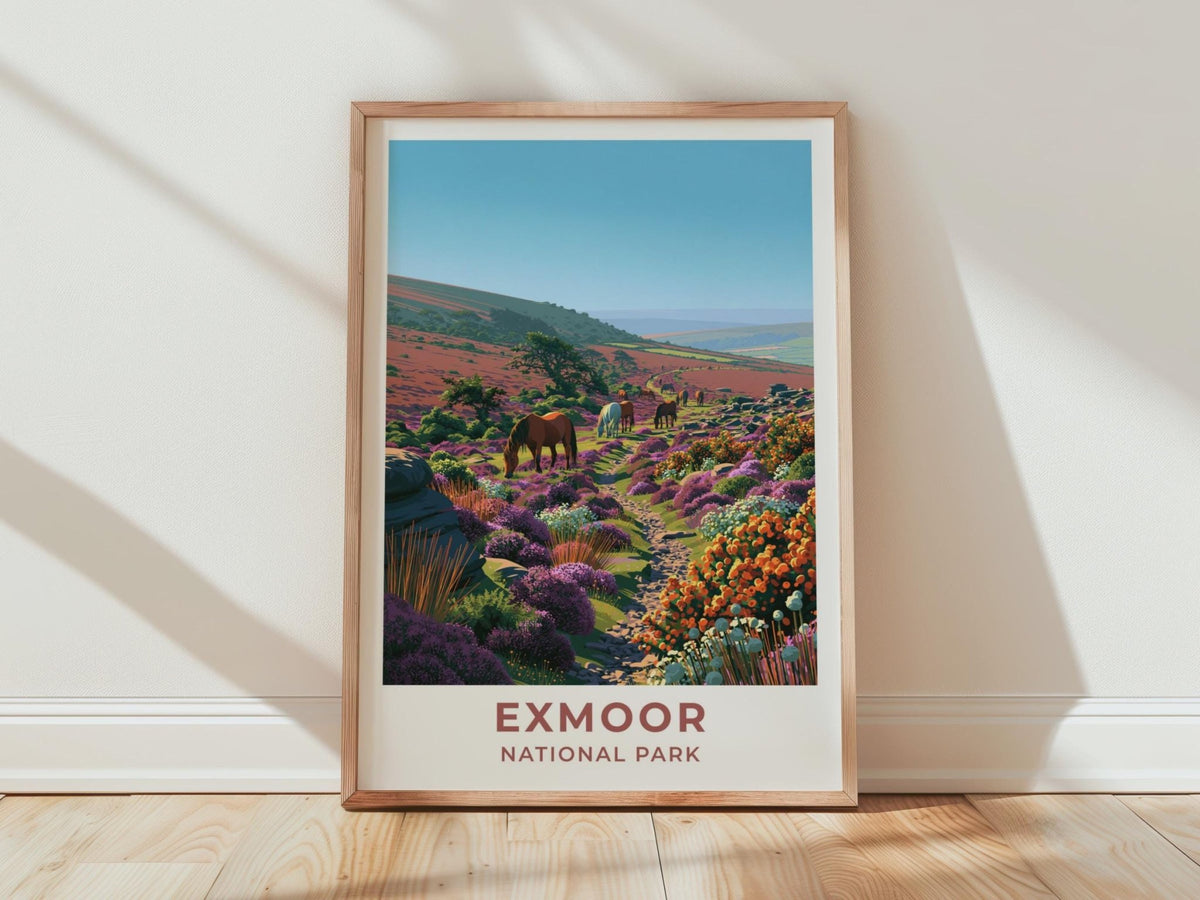 Exmoor Poster - WanderWall
