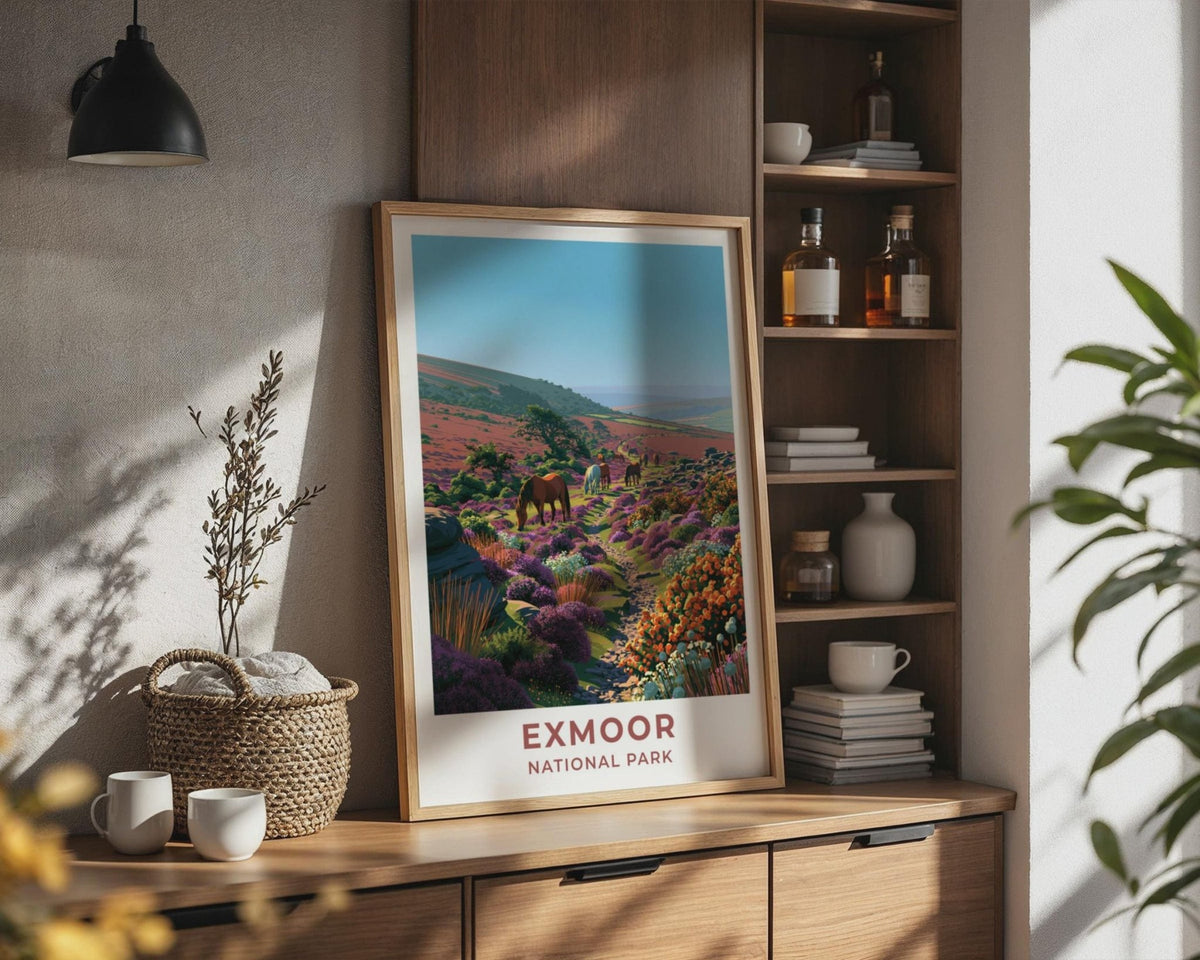 Exmoor Poster - WanderWall