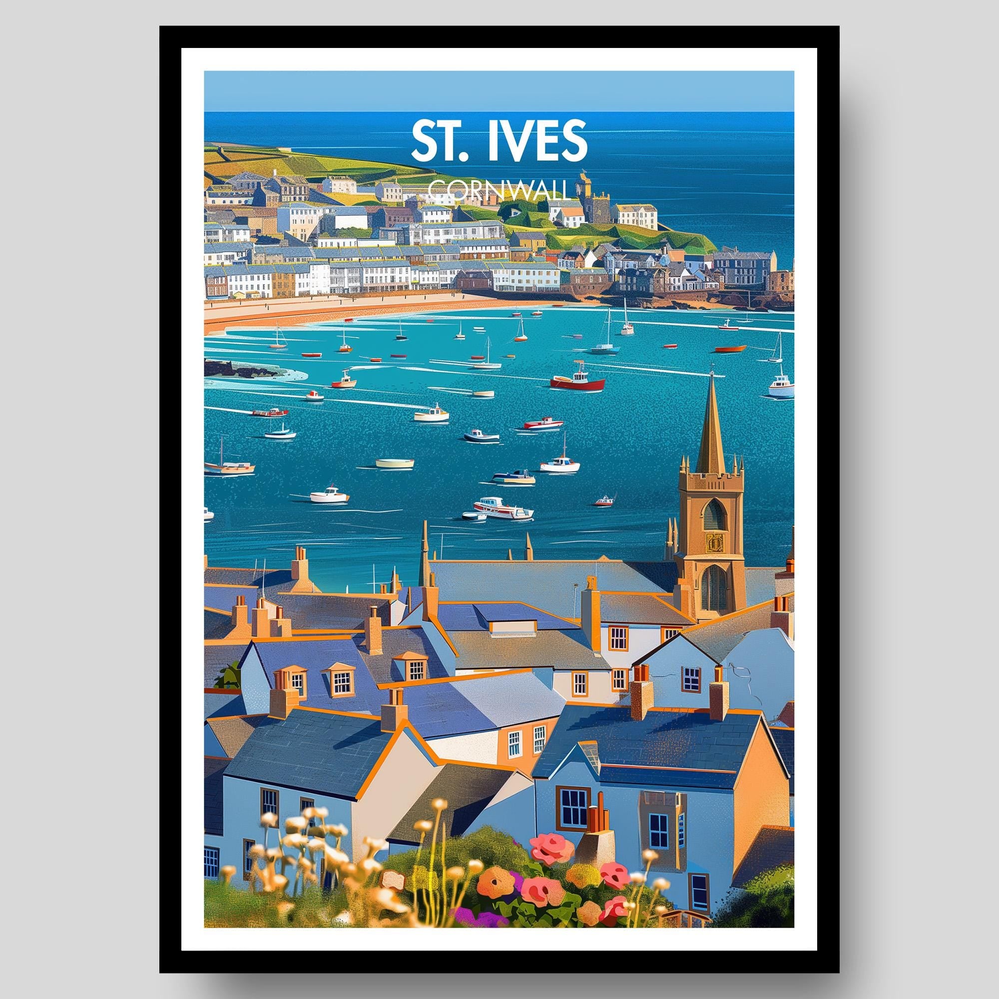 St Ives Poster -