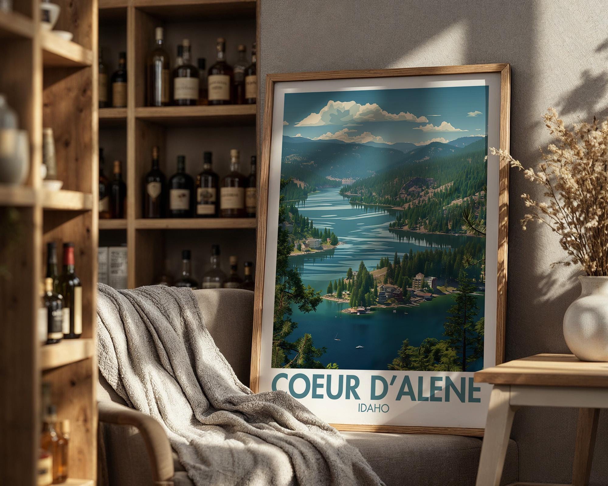 Coeur d���Alene Poster