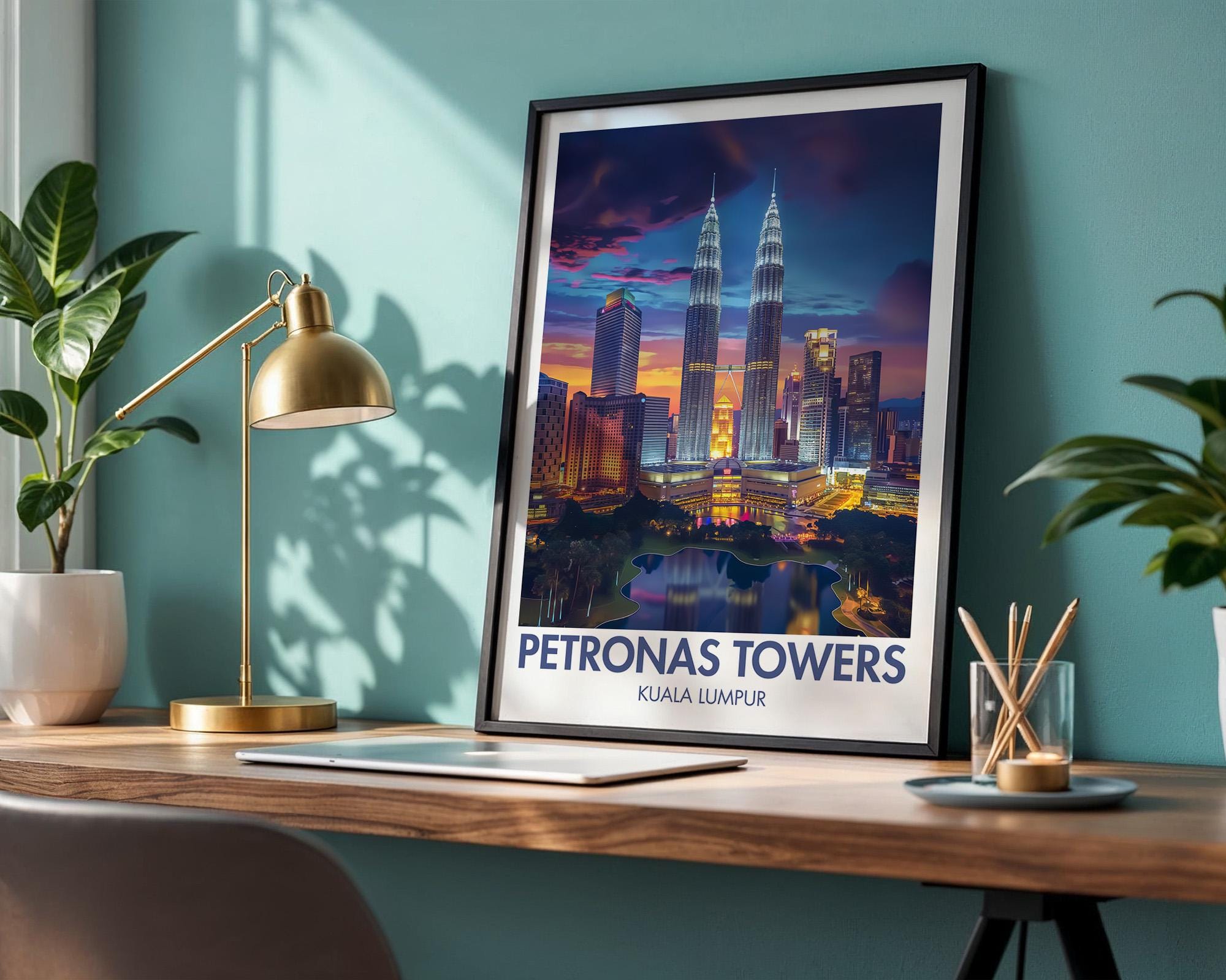 Petronas Towers Poster