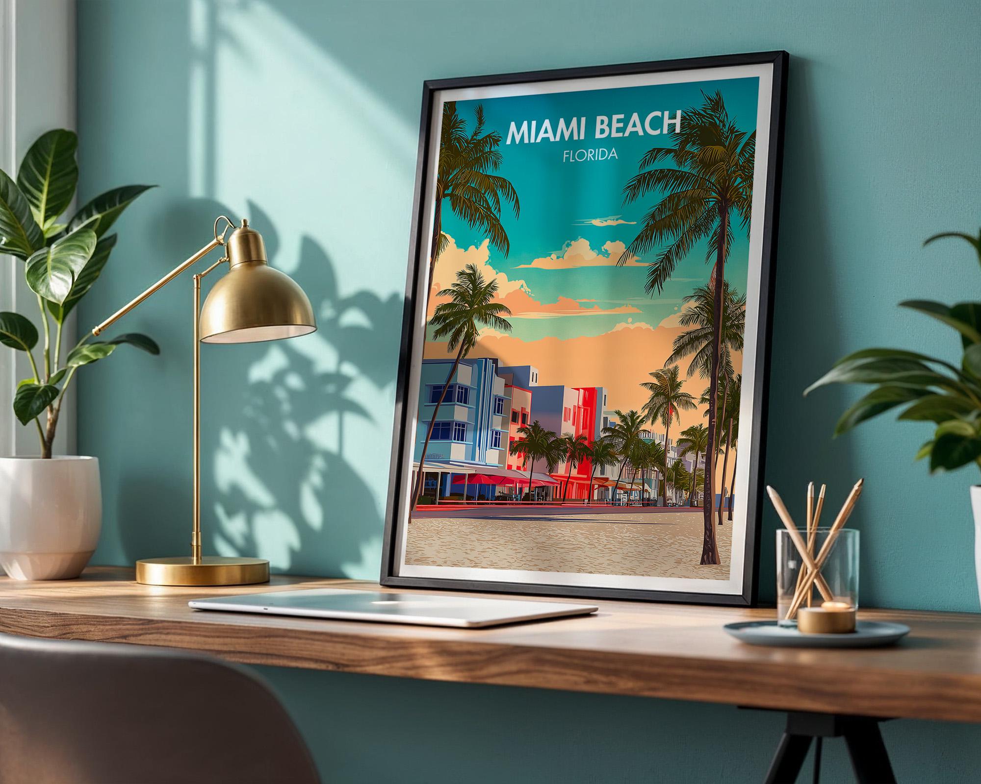 Miami Beach Poster