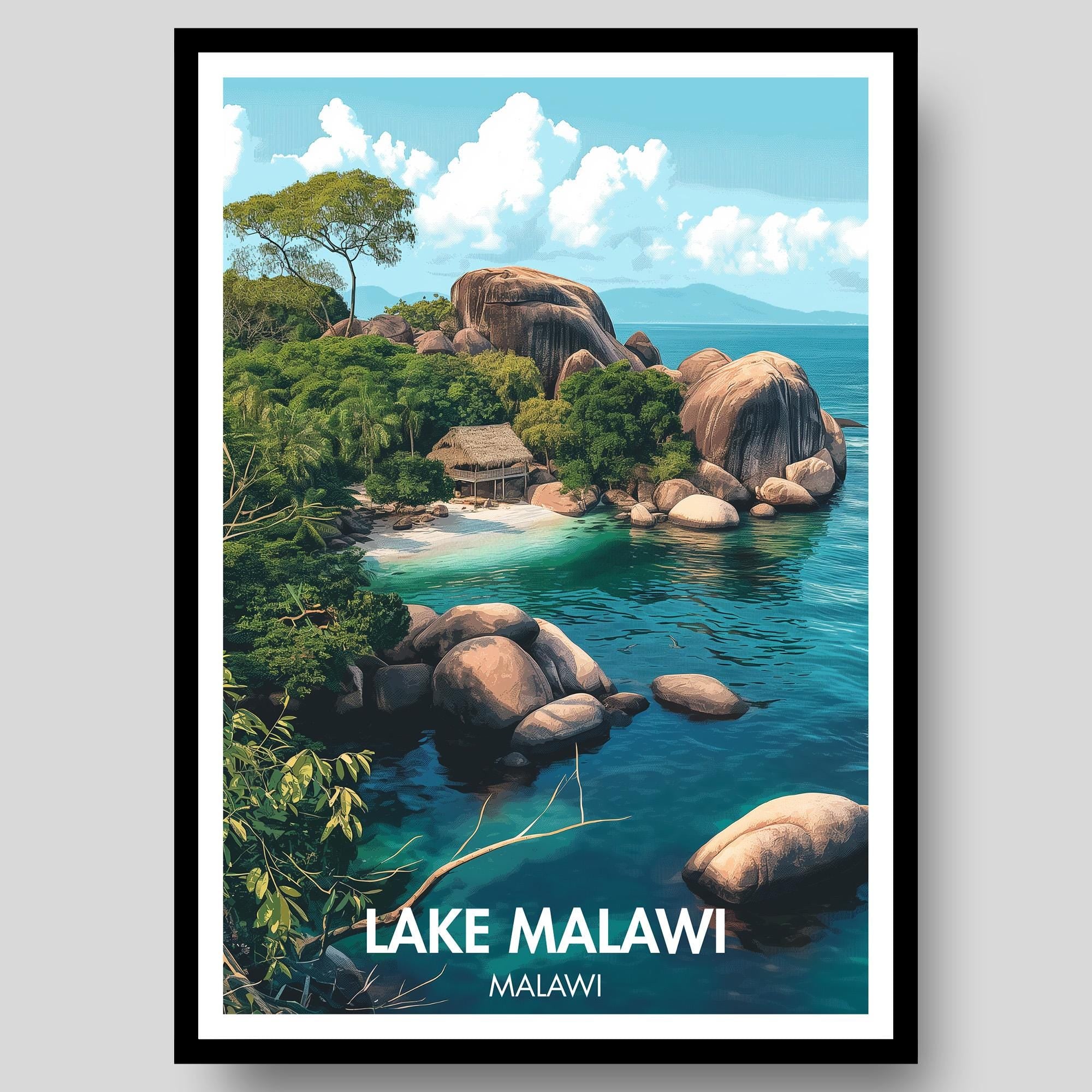 Lake Malawi Poster