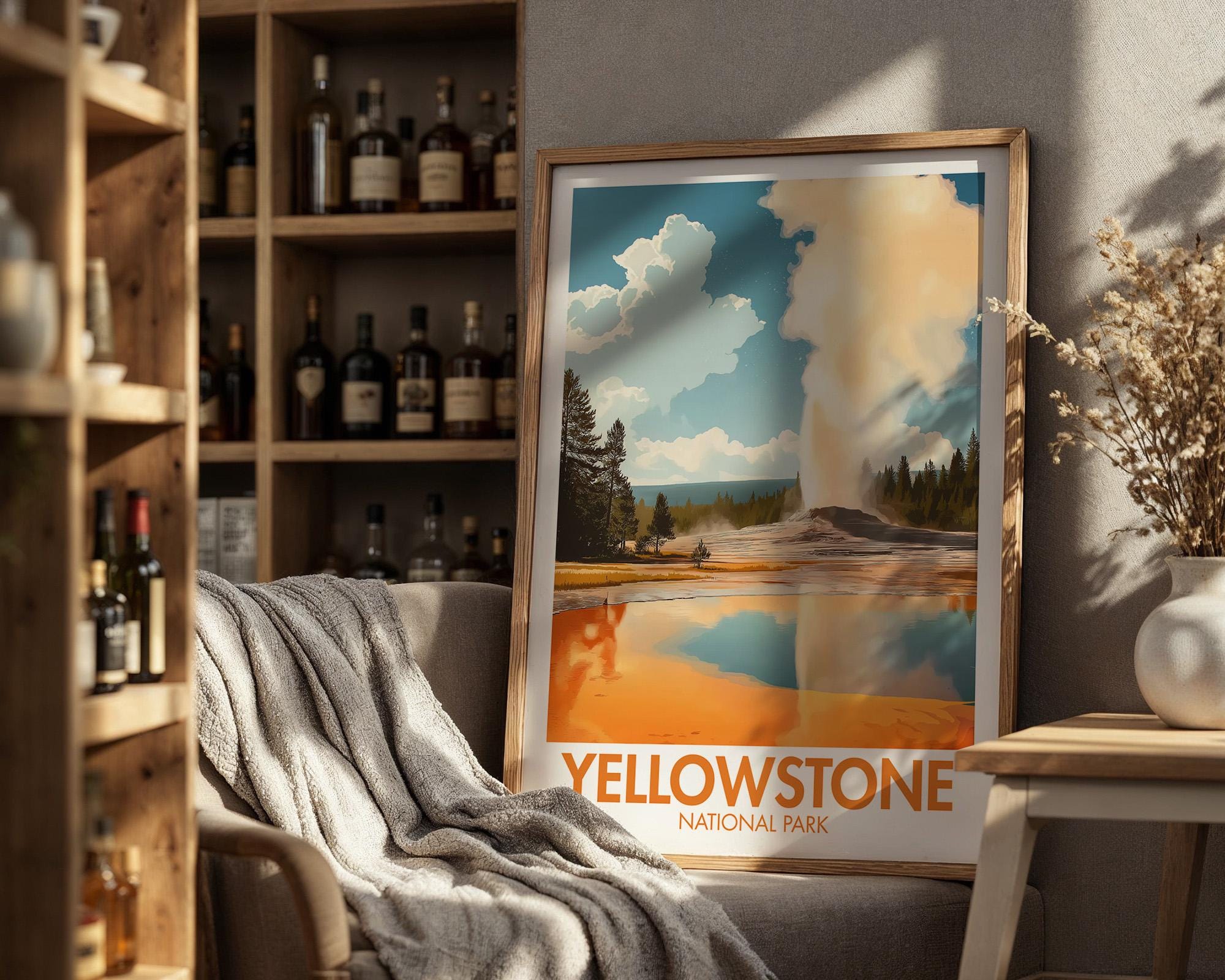 Yellowstone National Park Poster