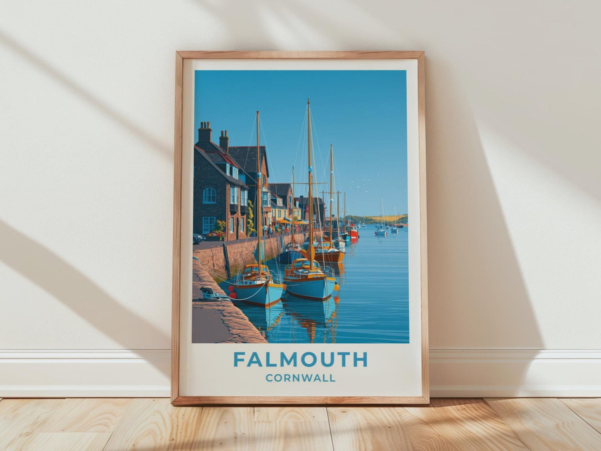 Falmouth Poster - WanderWall