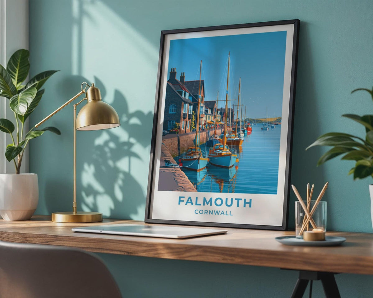Falmouth Poster - WanderWall