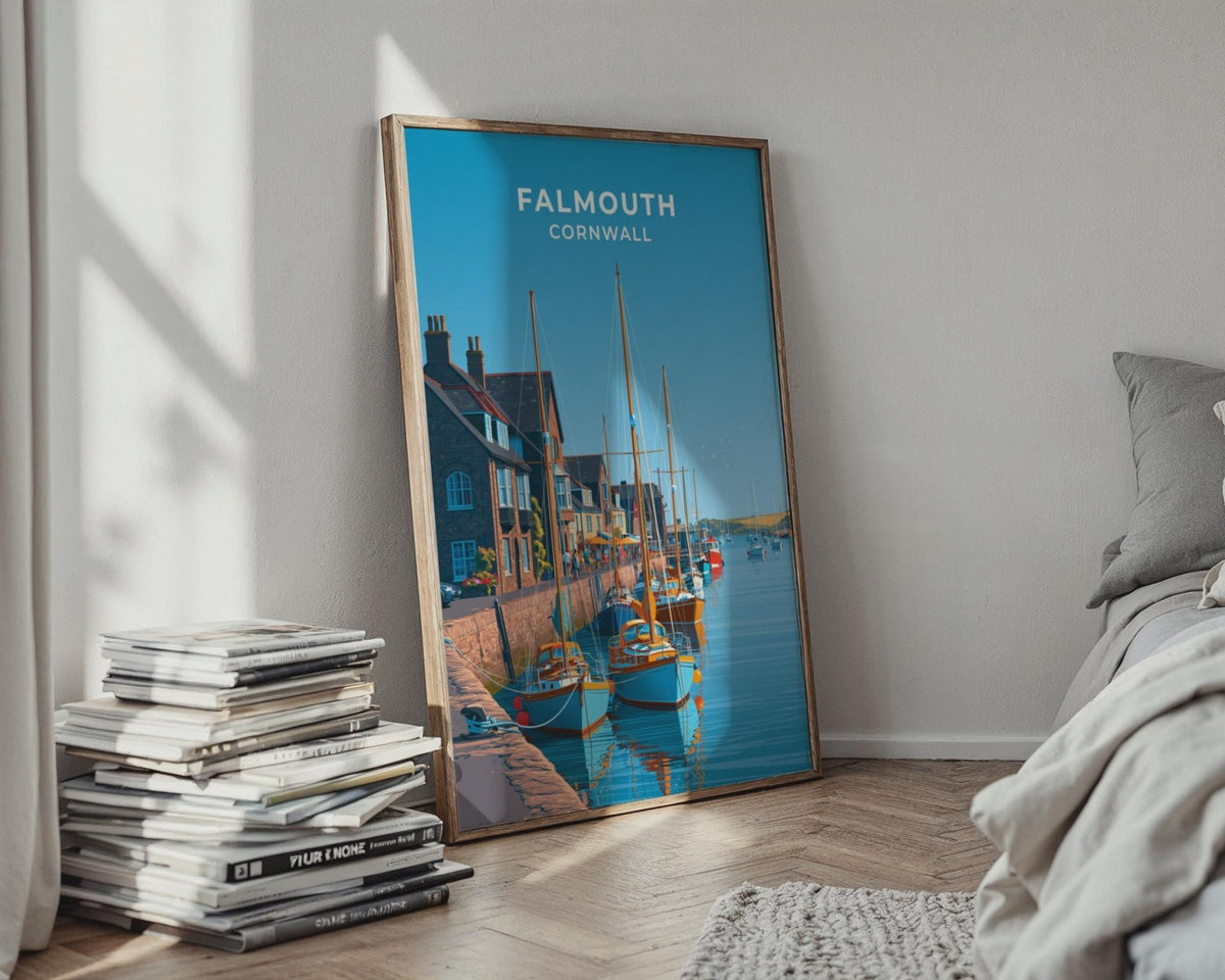 Falmouth Poster - WanderWall