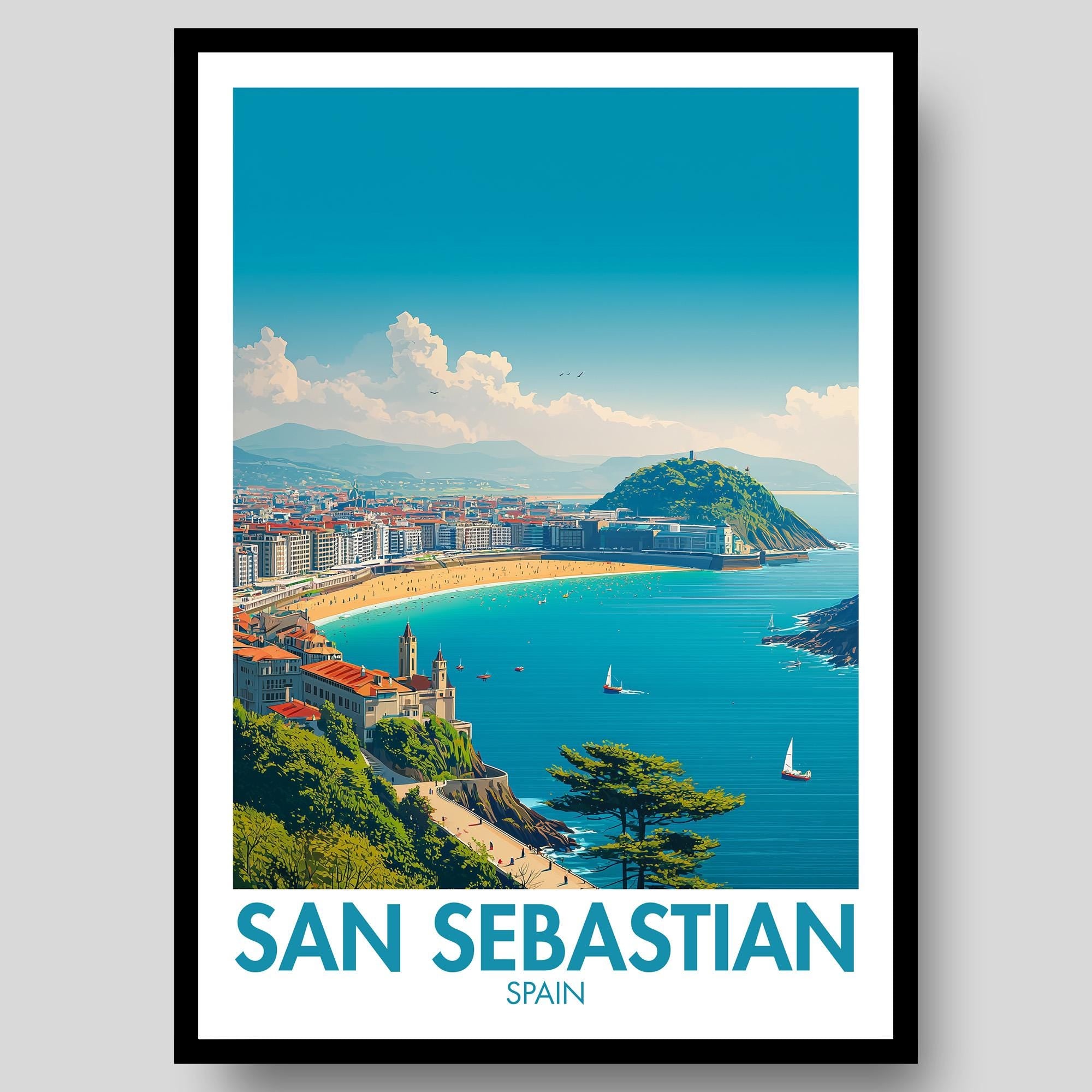 San Sebastián Poster