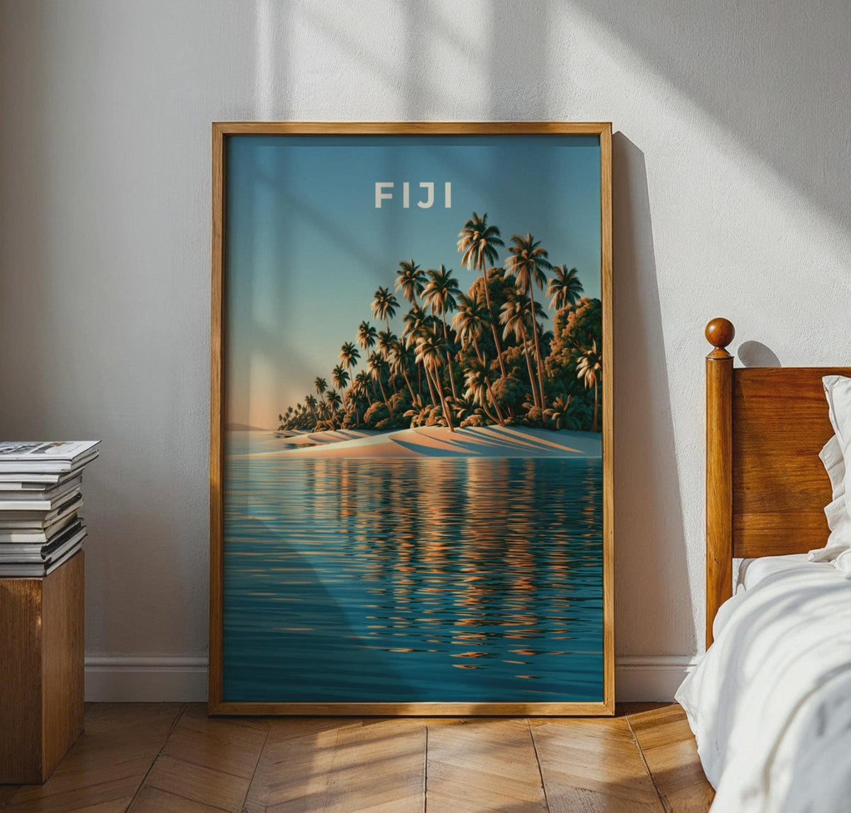 Fiji Poster Tropical Wall Art - WanderWall