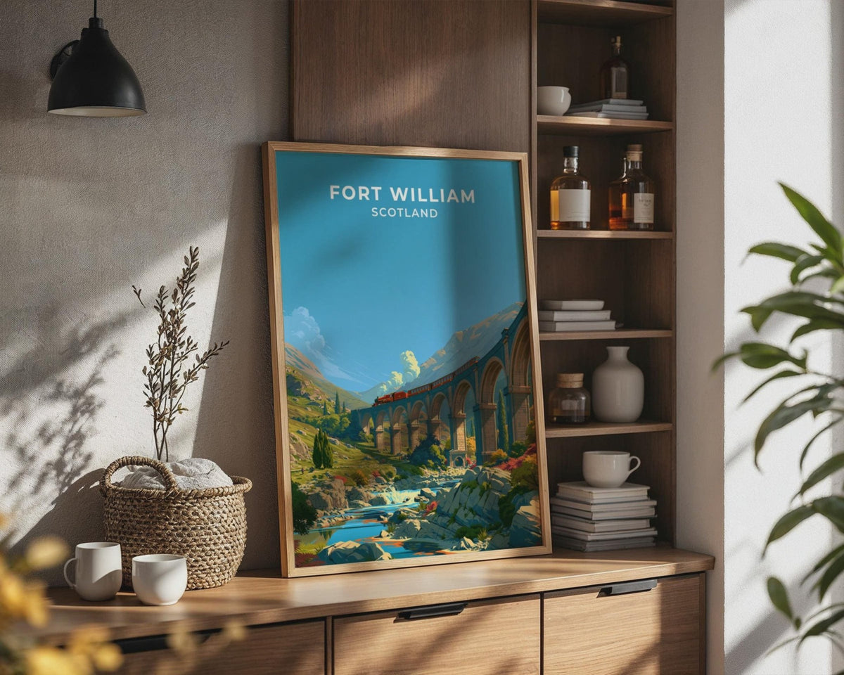Fort William Poster - WanderWall