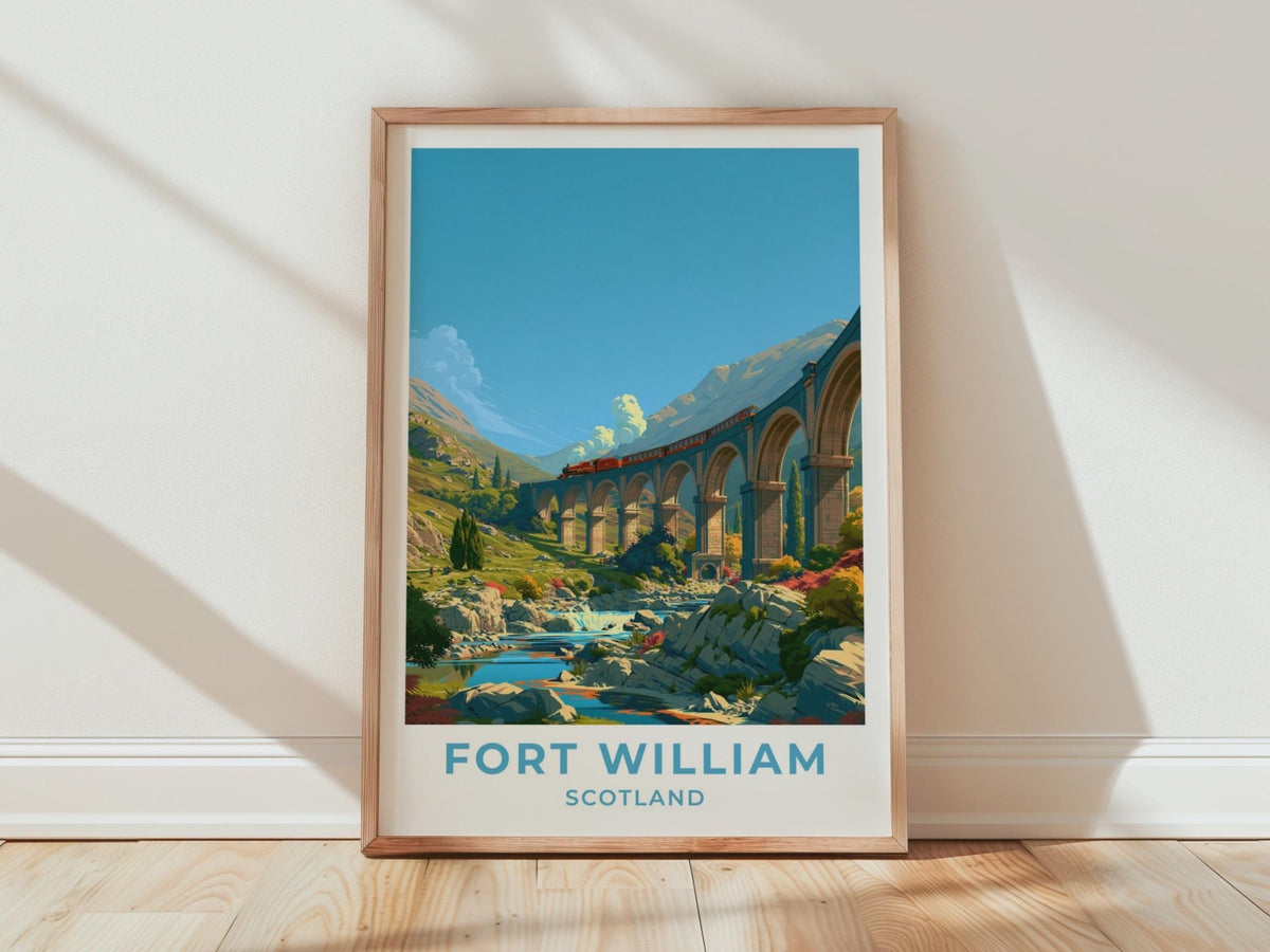 Fort William Poster - WanderWall