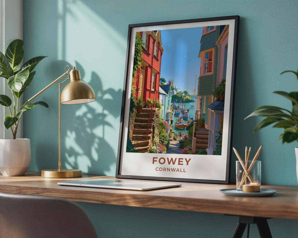 Fowey Poster - WanderWall
